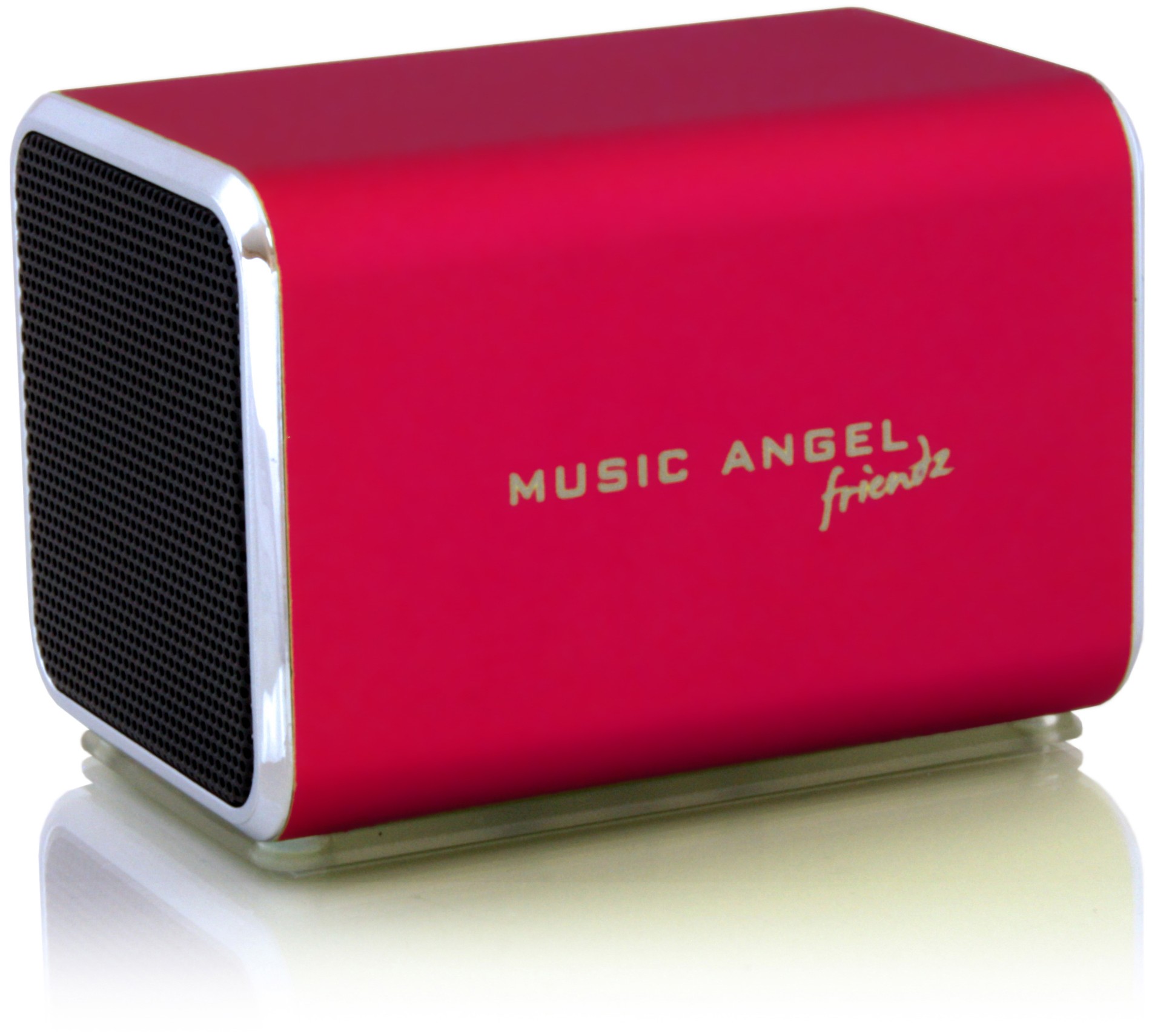 Music Angel Friendz oppladbar høyttaler (rød)