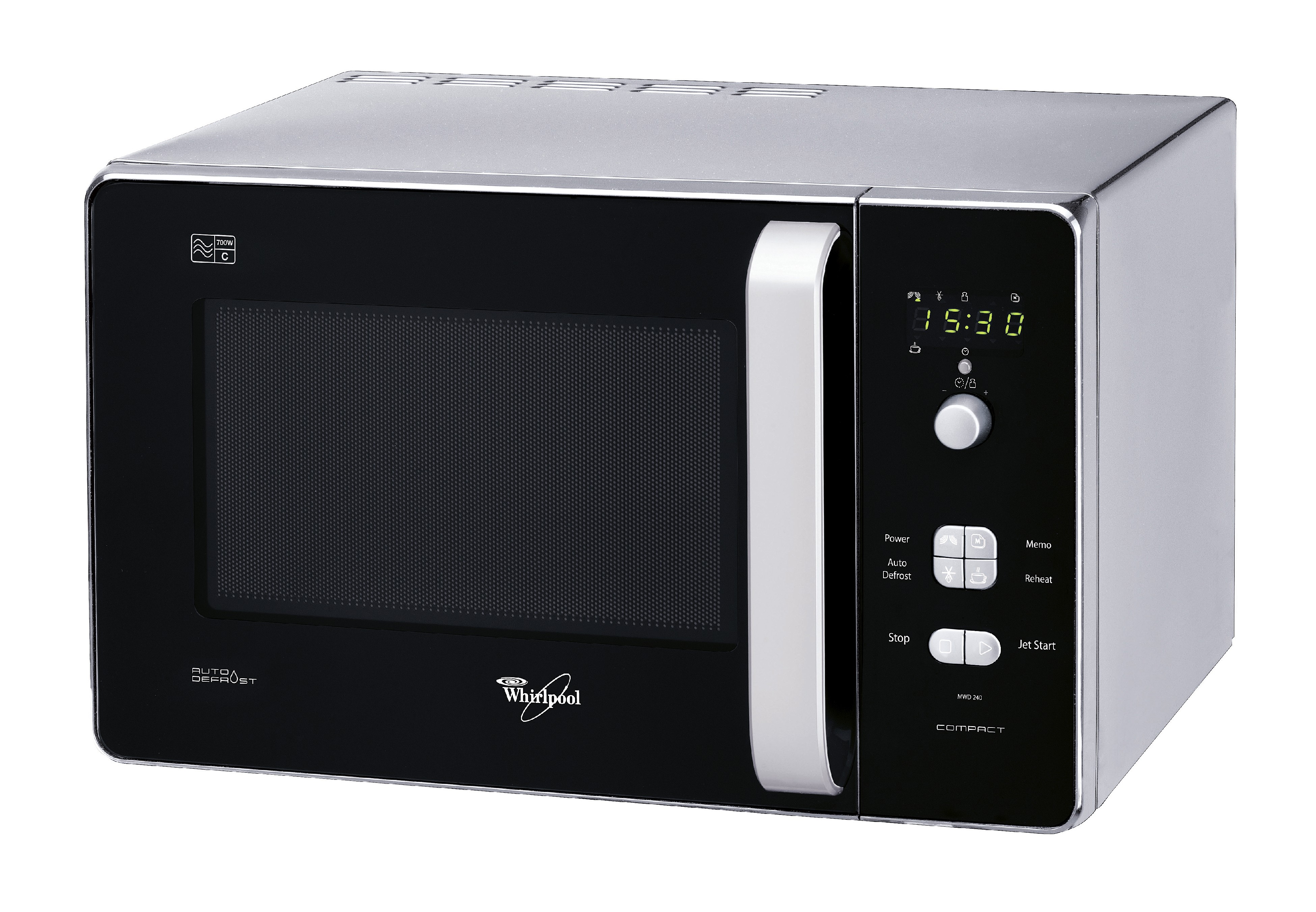 Whirlpool mikroaaltouuni MWD 240 SL