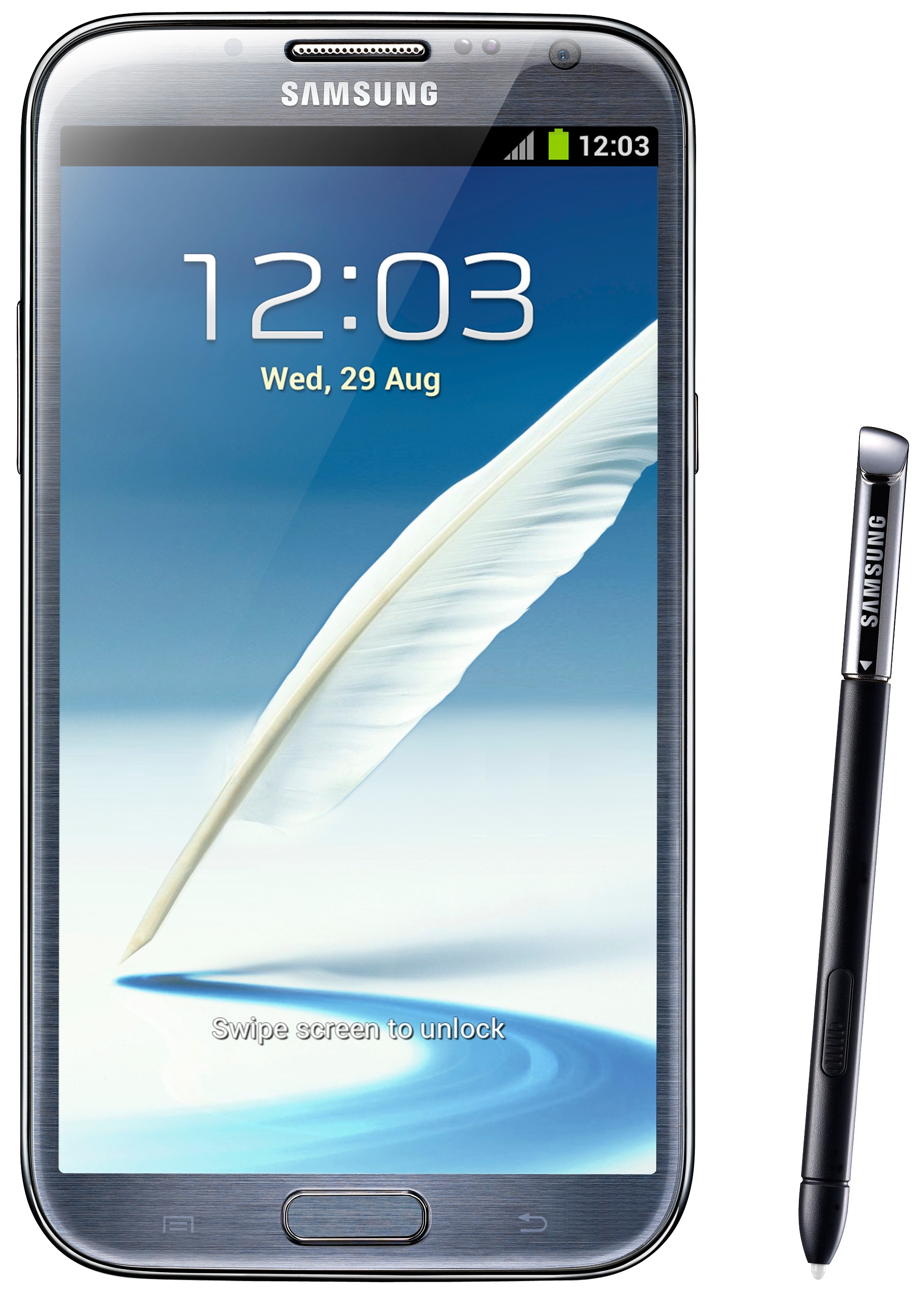 Samsung Galaxy Note 2 N7100 älypuhelin (harmaa)
