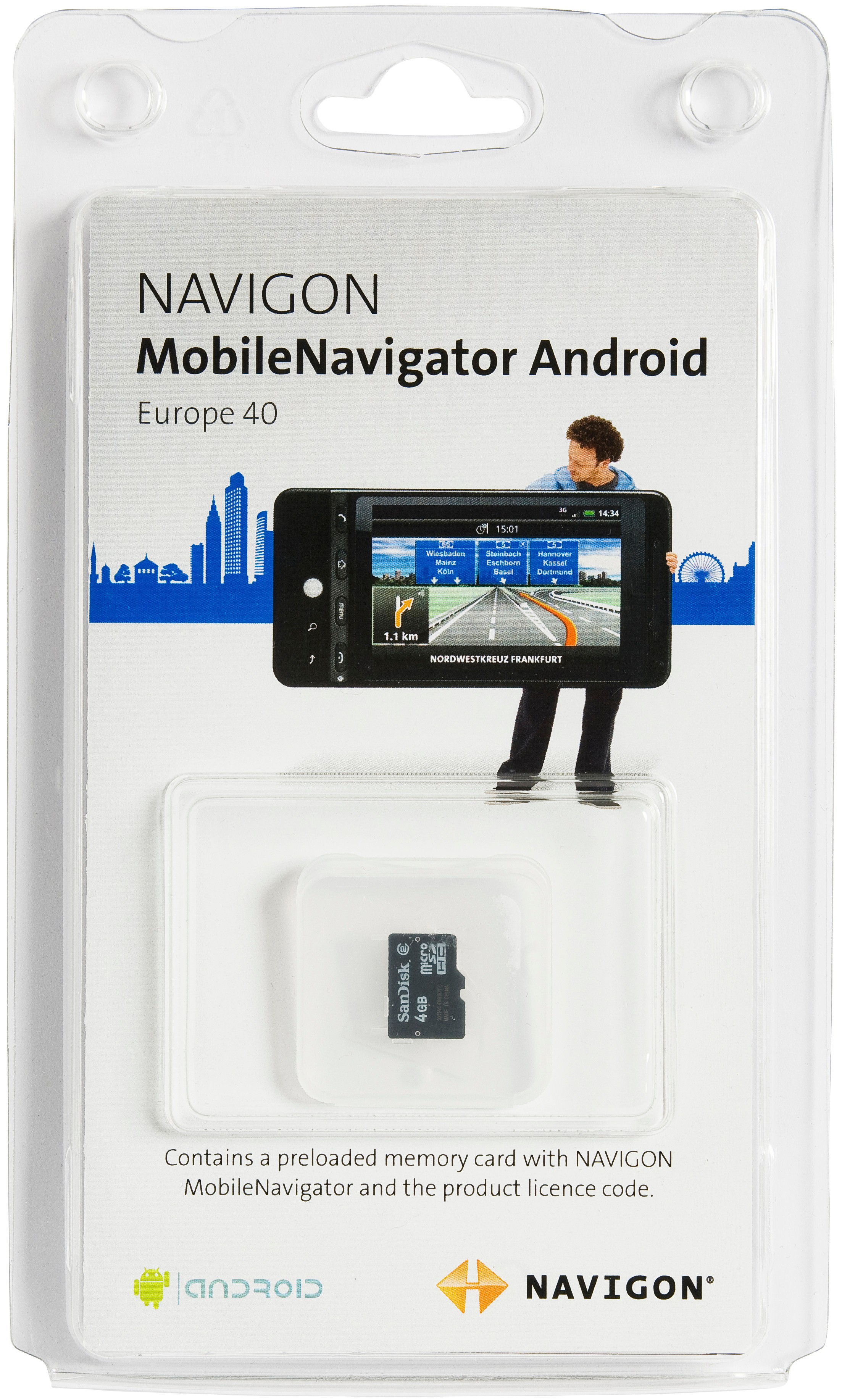 Navigon mobilnavigasjon for Android