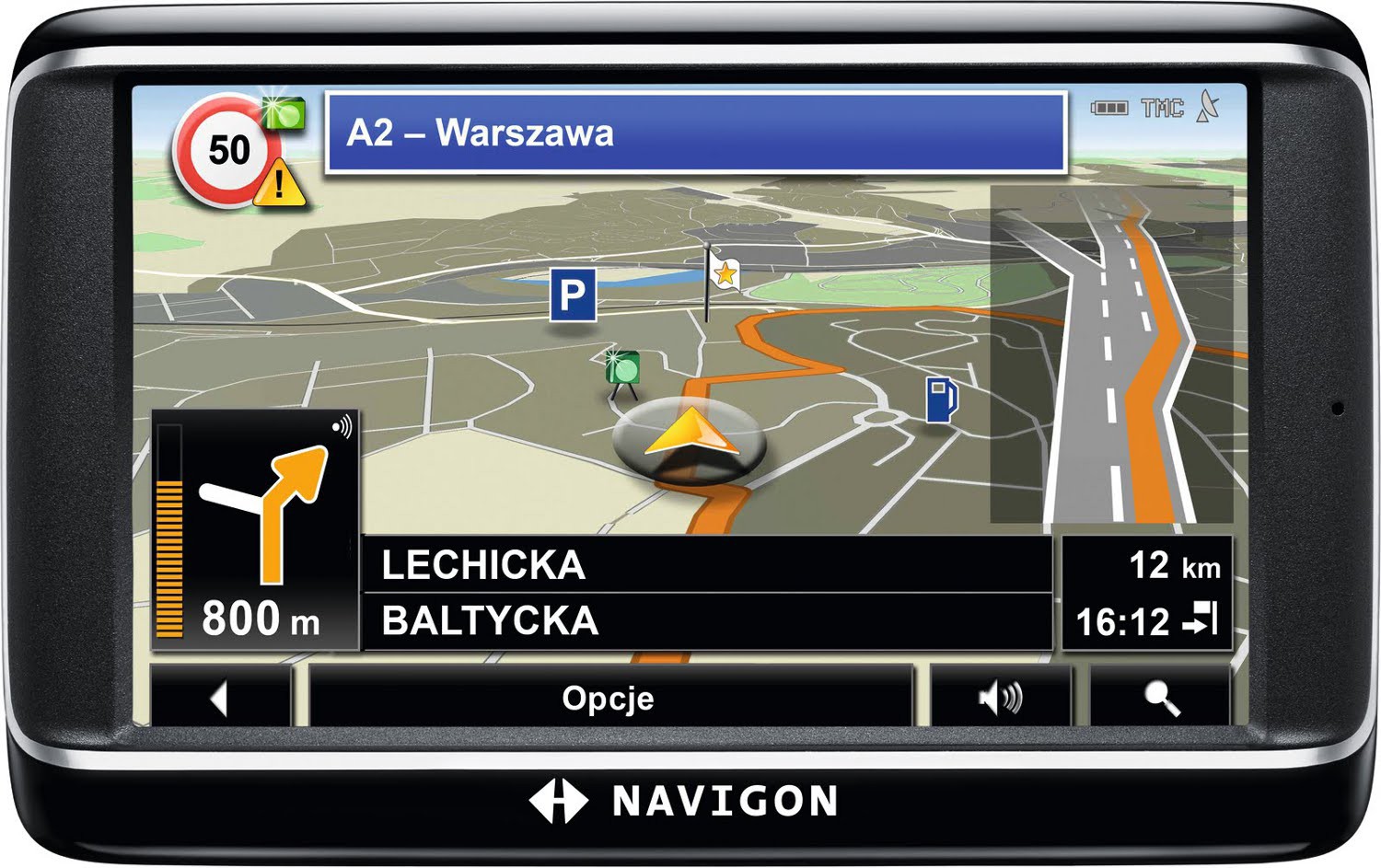 Navigon 40 Plus - navigace