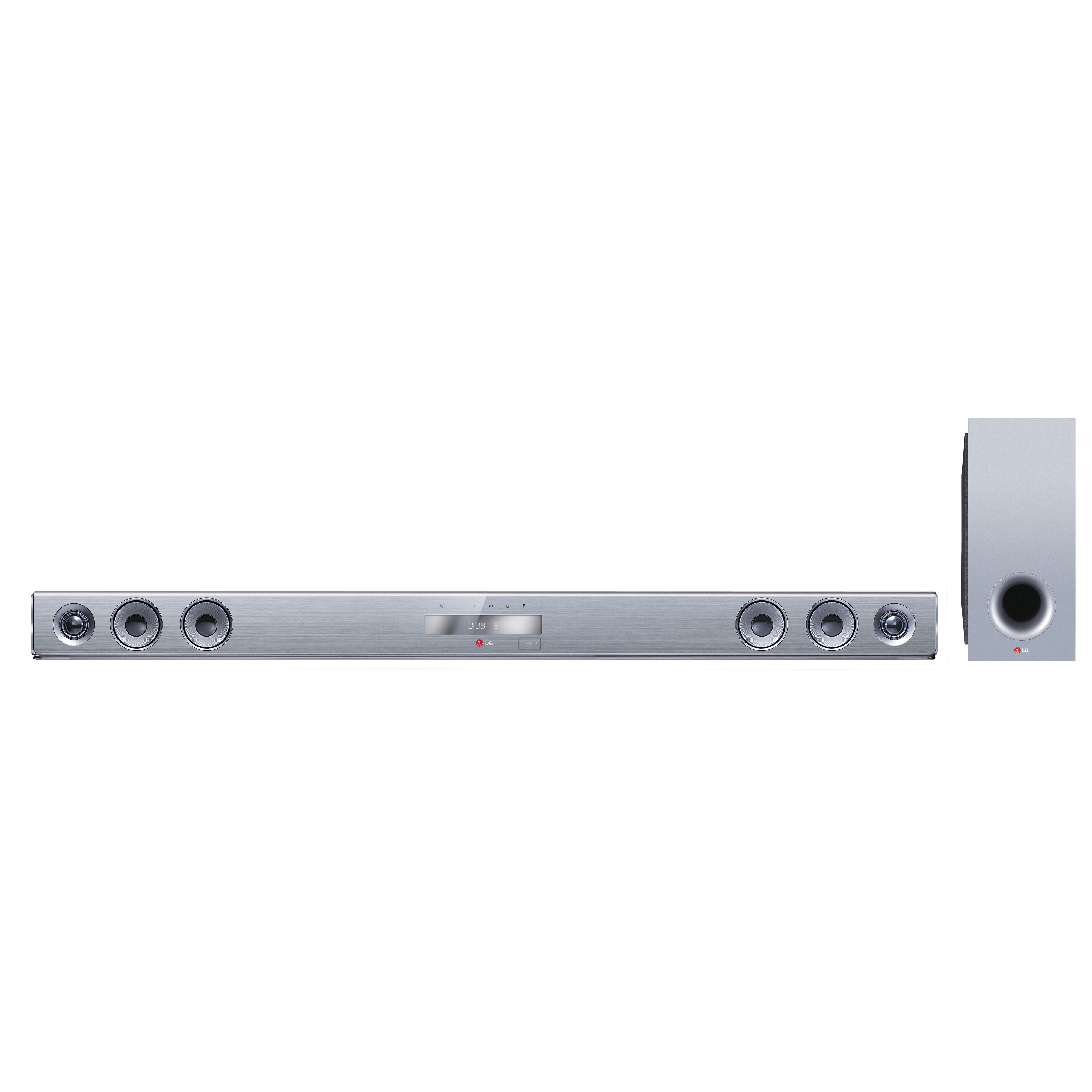 LG 2.1 Soundbar NB3531A (silver)