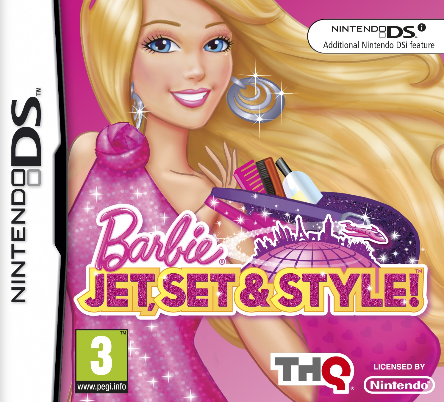 Barbie Jet, Set & Style (DS)