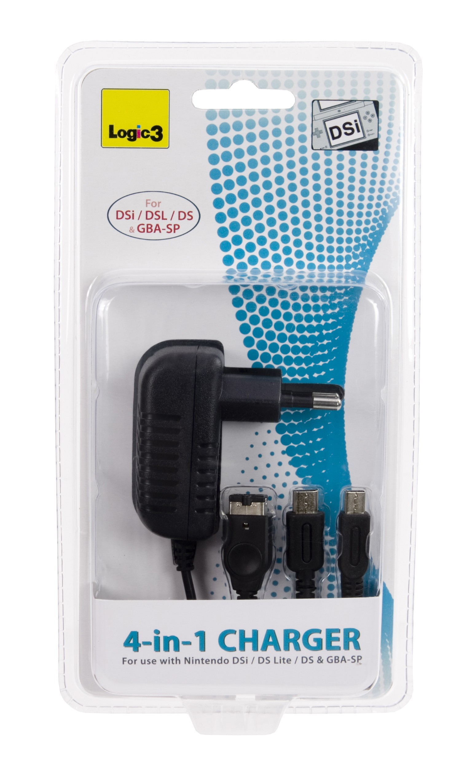 Logic 3 4-i-1 lader for Nintendo h&aring;ndkonsoll