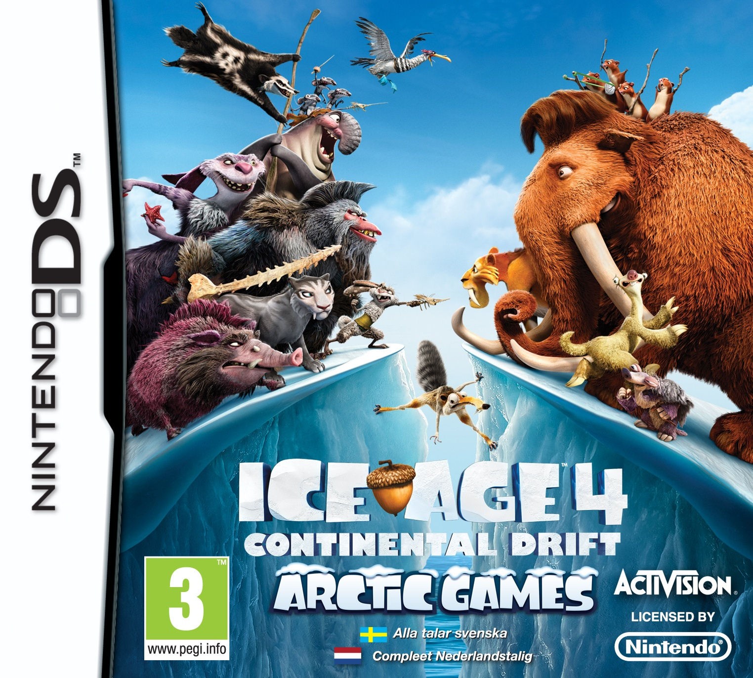 Ice Age 4: Continental Drift - Arctic Games (DS)