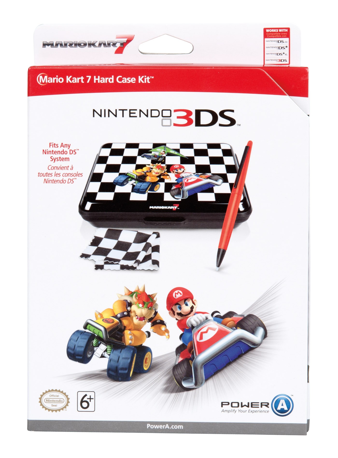 Nintendo 3DS Mario Kart-Etui og utstyr