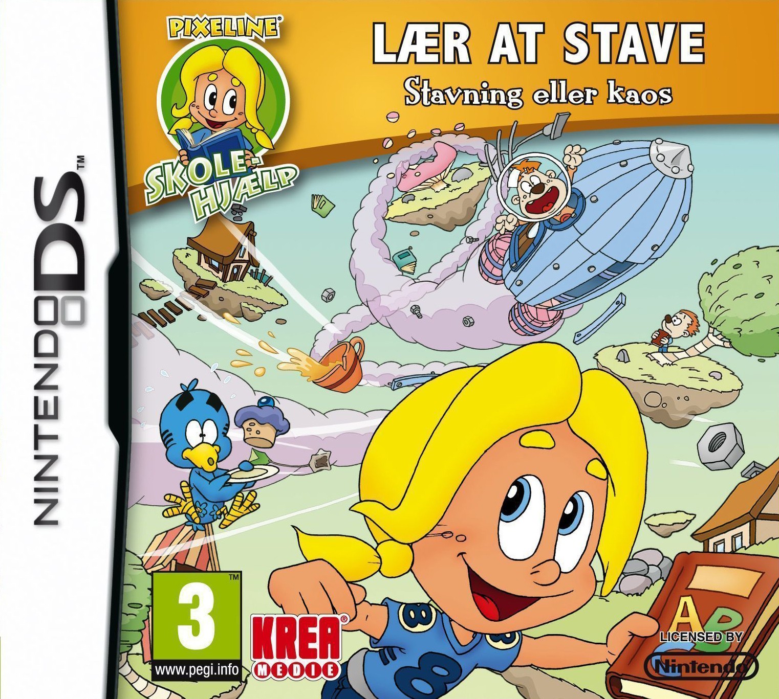 Pixeline Skolehjælp: Lær At Stave (NDS)