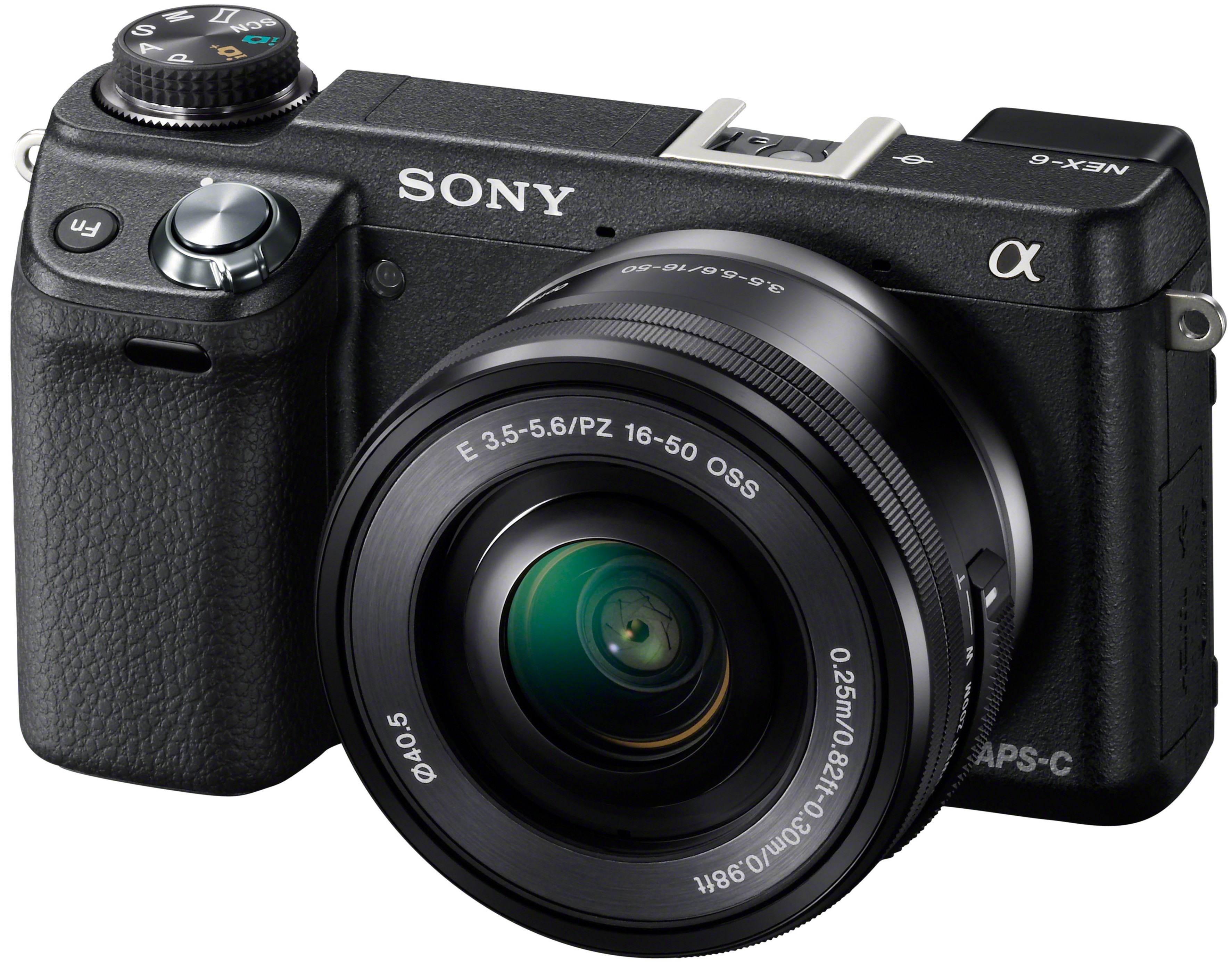 Sony NEX-6 kompakt systemkamera med 16-50 mm objektiv
