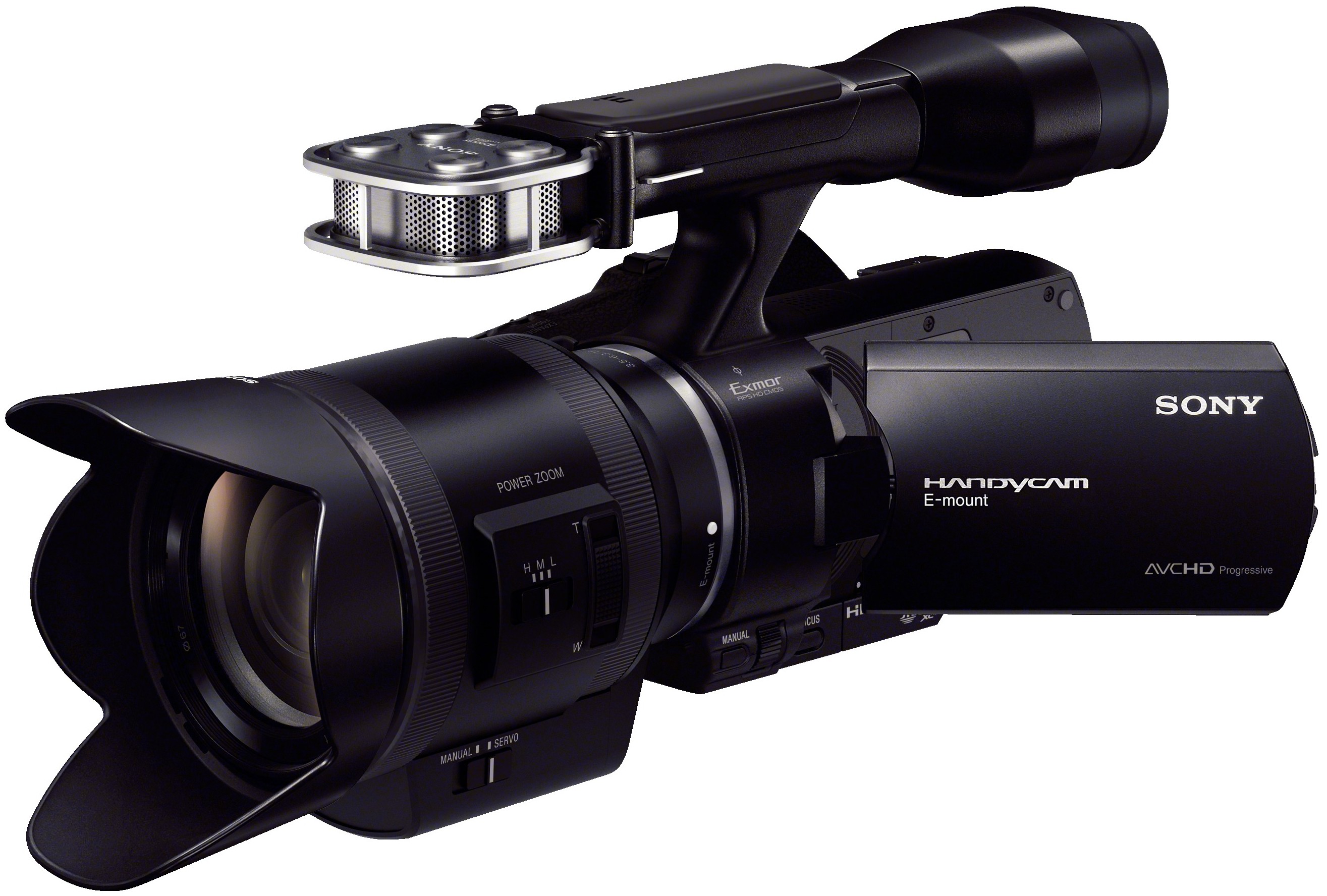 Sony NEX-VG30EHB videokamera med 18-200mm objektiv