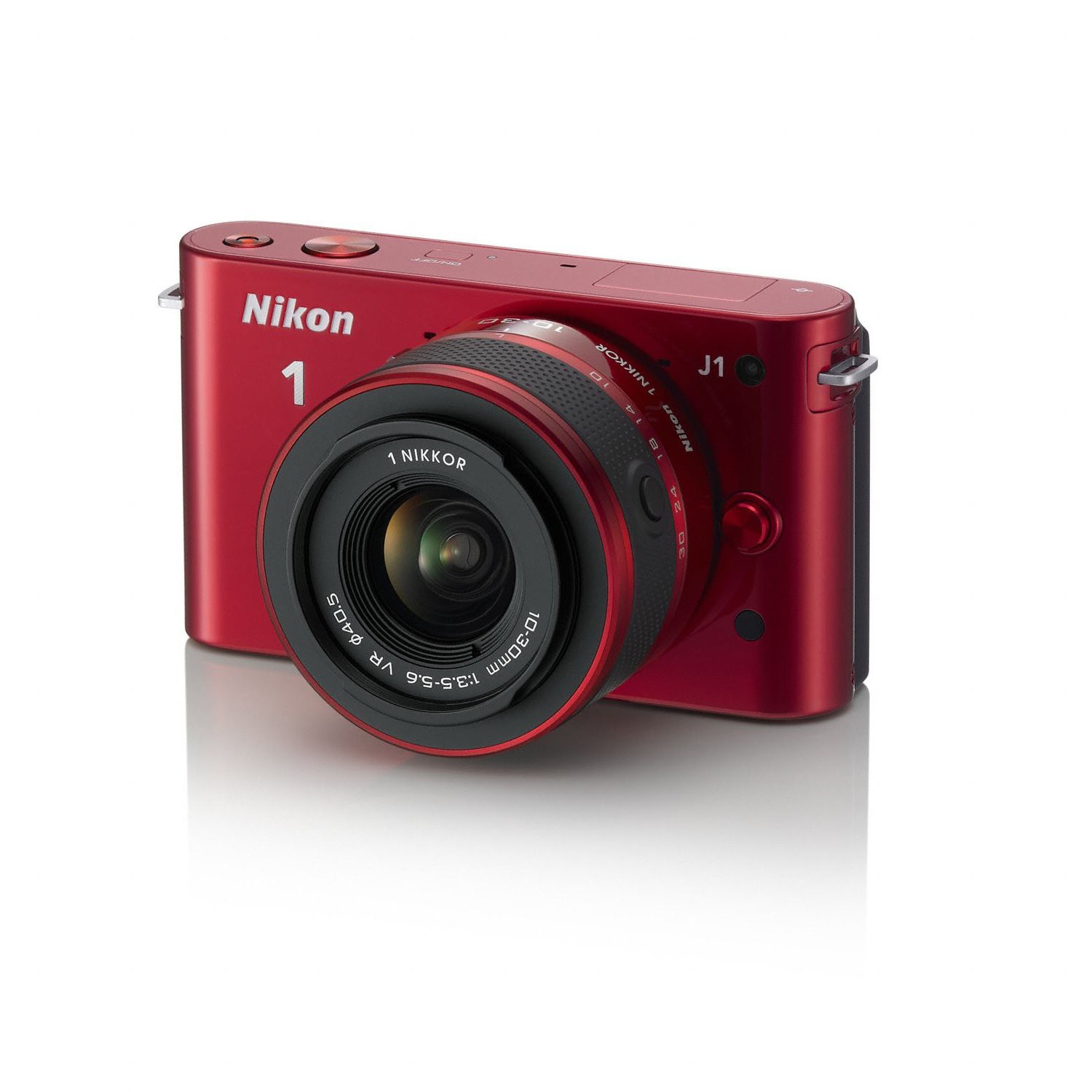 Nikon 1 J1 + 10-30mm VR RED - fotoapar&aacute;t