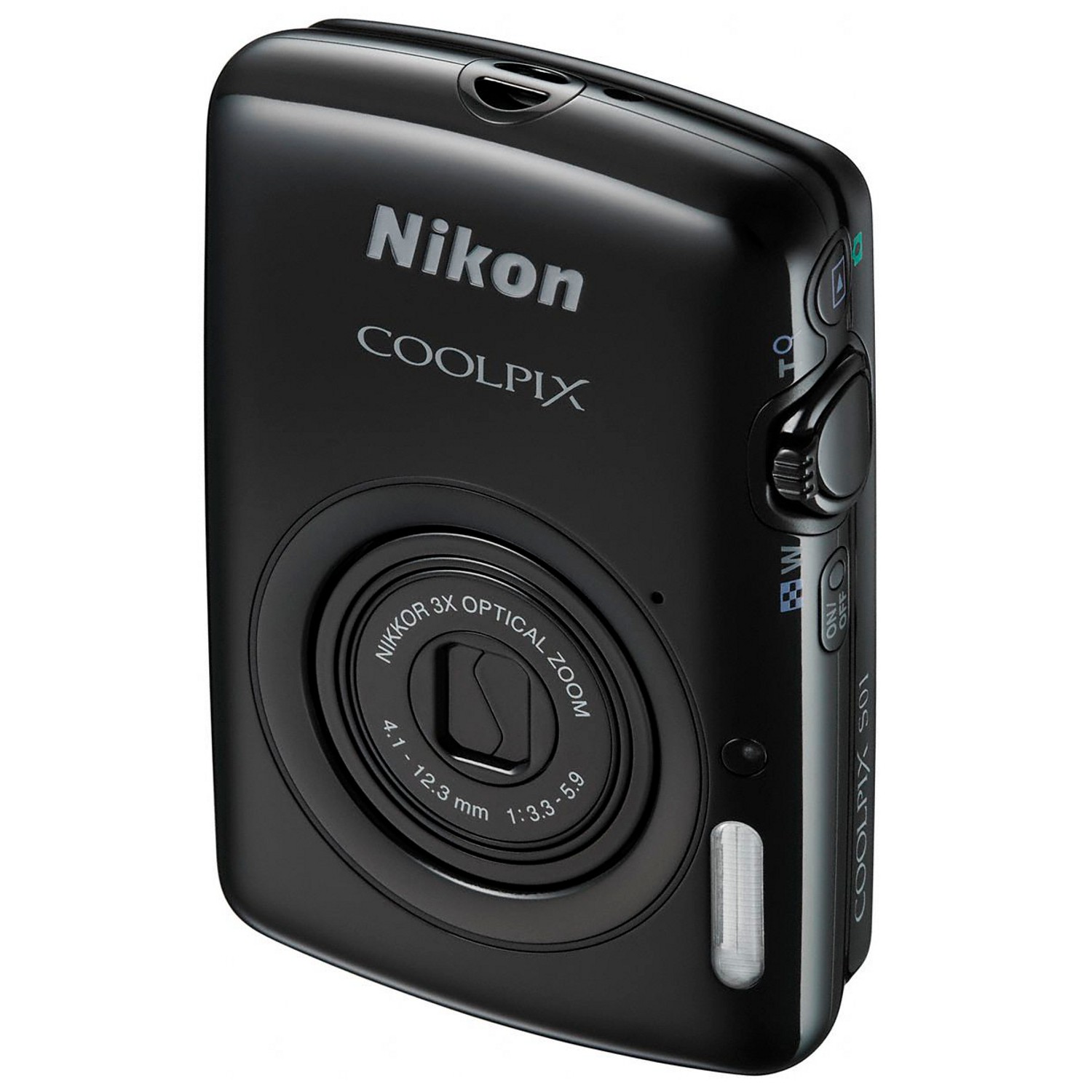 Nikon COOLPIX S01 čierny (black) - fotoaparát