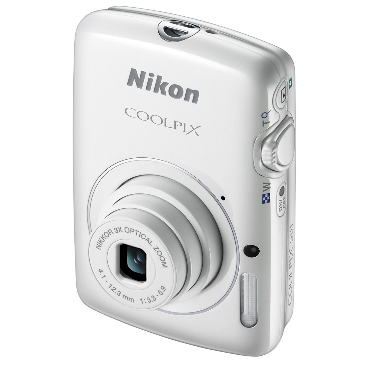 Nikon COOLPIX S01 biely (white) - fotoaparát