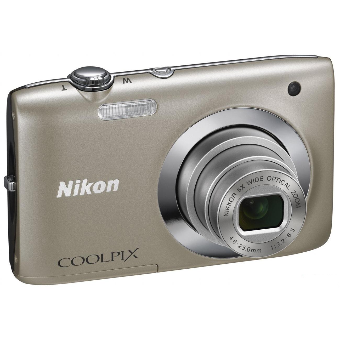 Nikon CoolPix S2600 (strieborný) – fotoaparát
