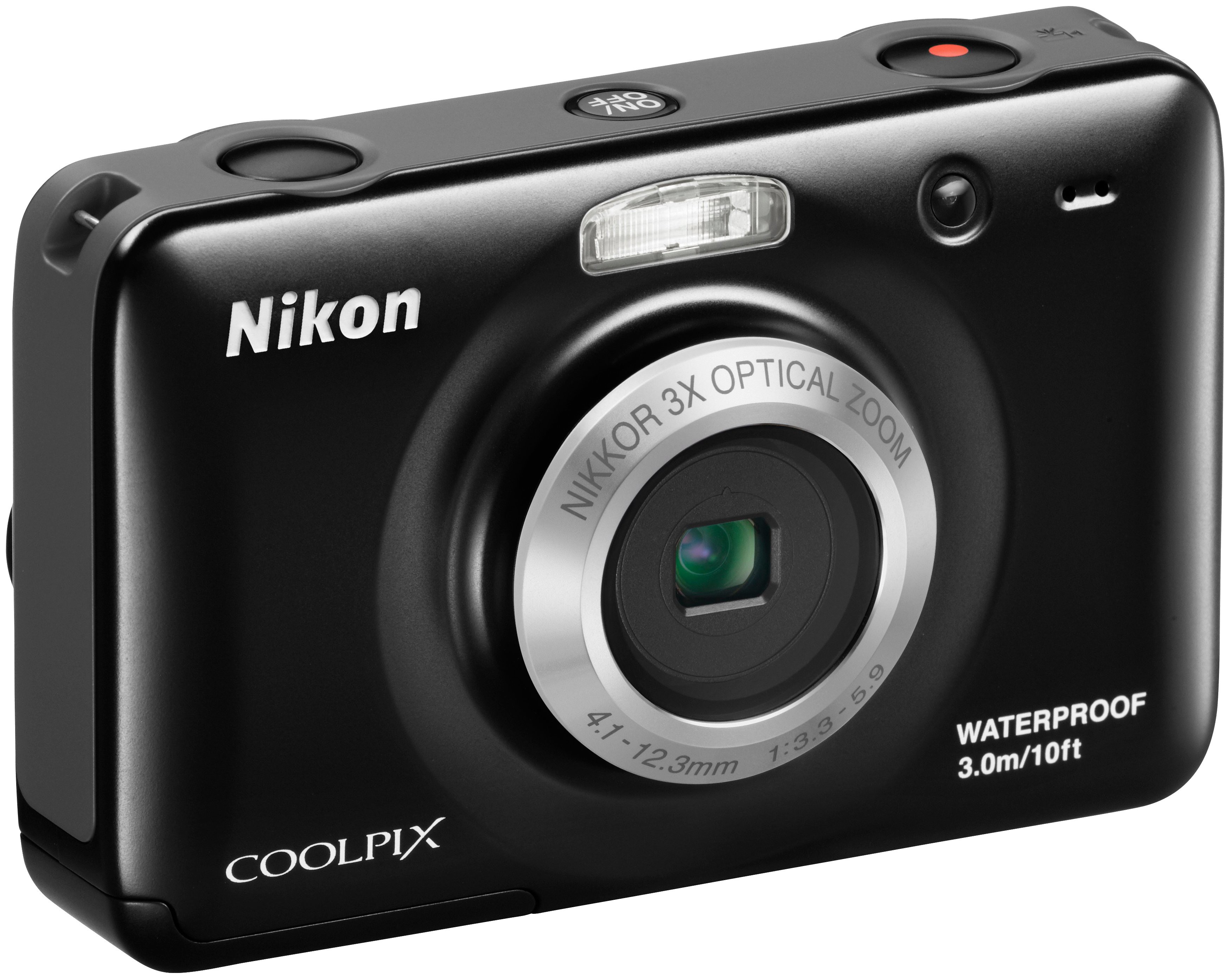 Nikon Coolpix S30 (čierny) - fotoaparát