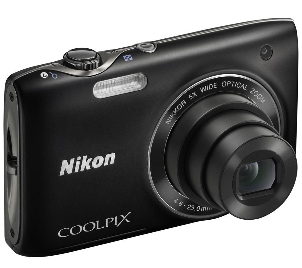 Nikon COOLPIX S3100 čierny- fotoapar&aacute;t