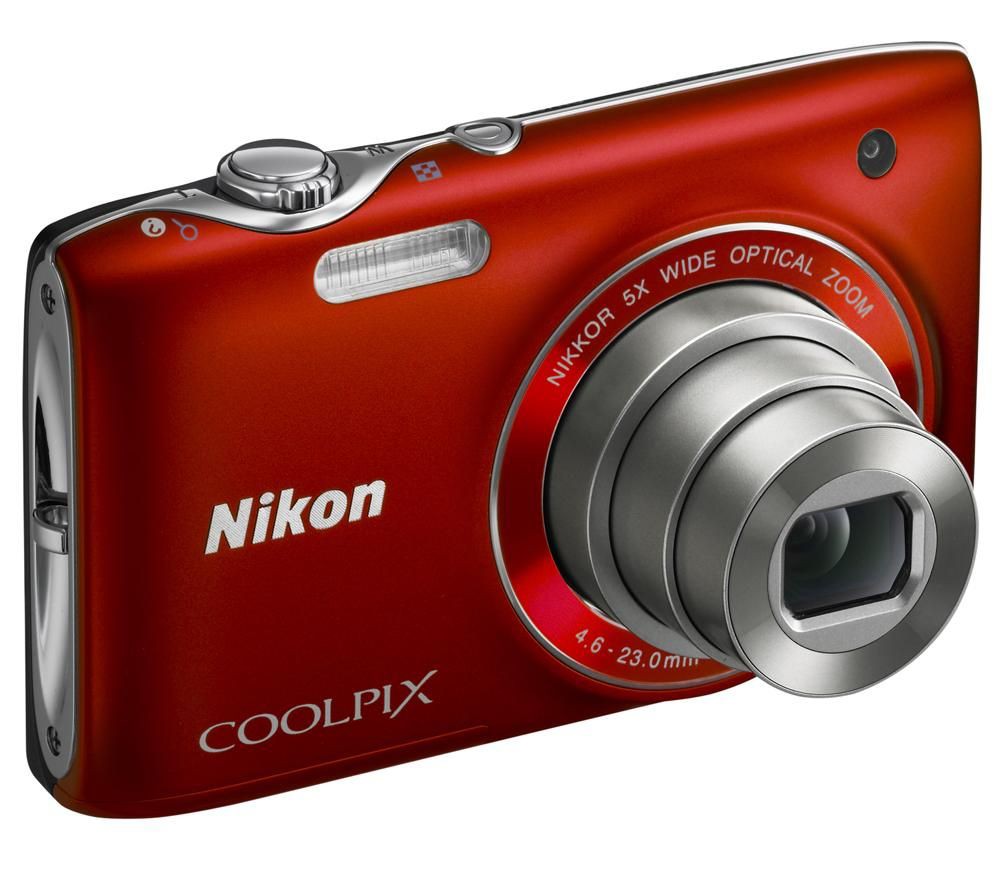 Nikon COOLPIX S3100 červen&yacute; (red) - fotoapar&aacute;t