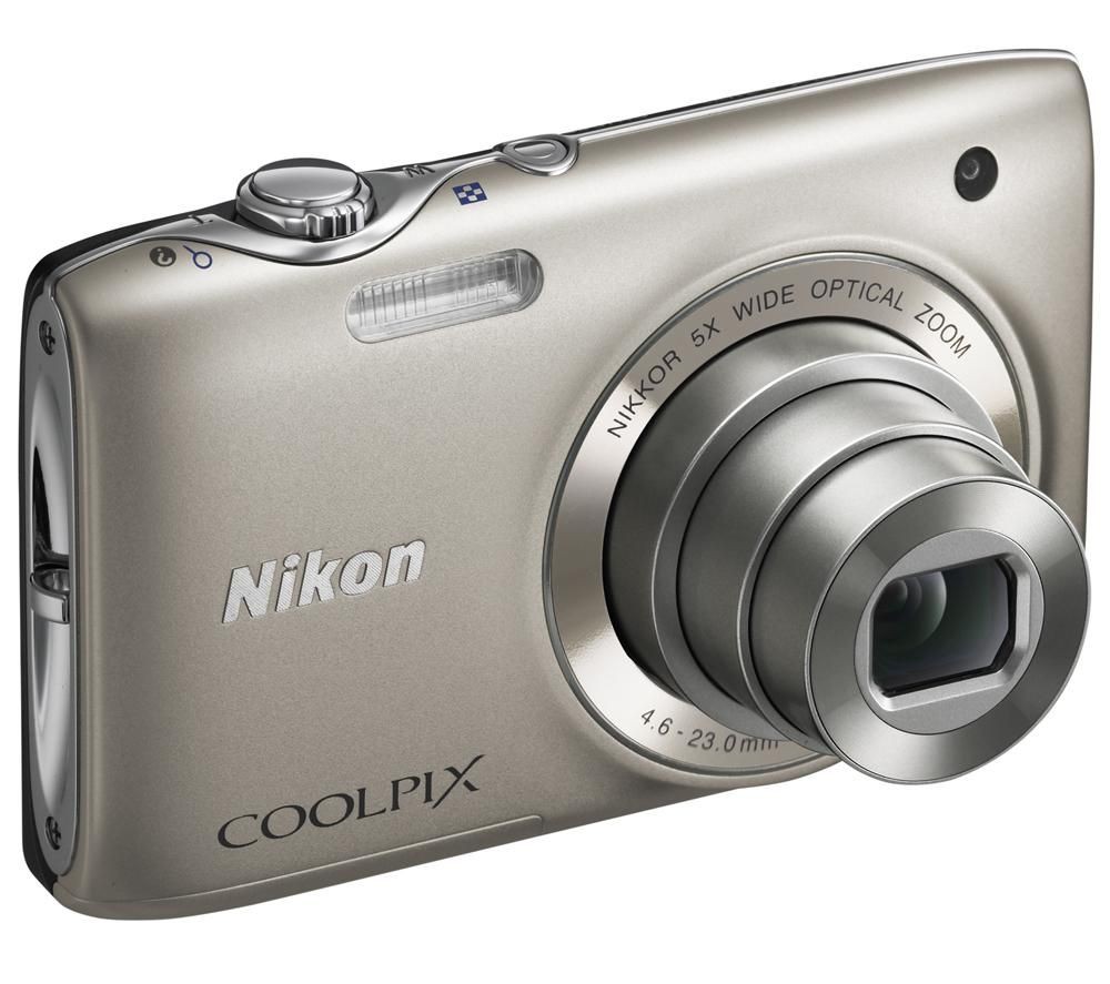 Nikon COOLPIX S3100 strieborn&yacute;- fotoapar&aacute;t
