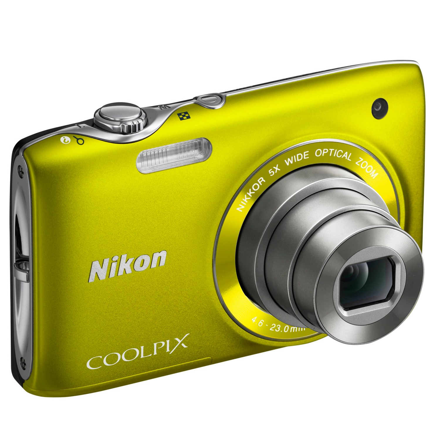 Nikon Coolpix S3100 žlt&yacute;- fotoapar&aacute;t