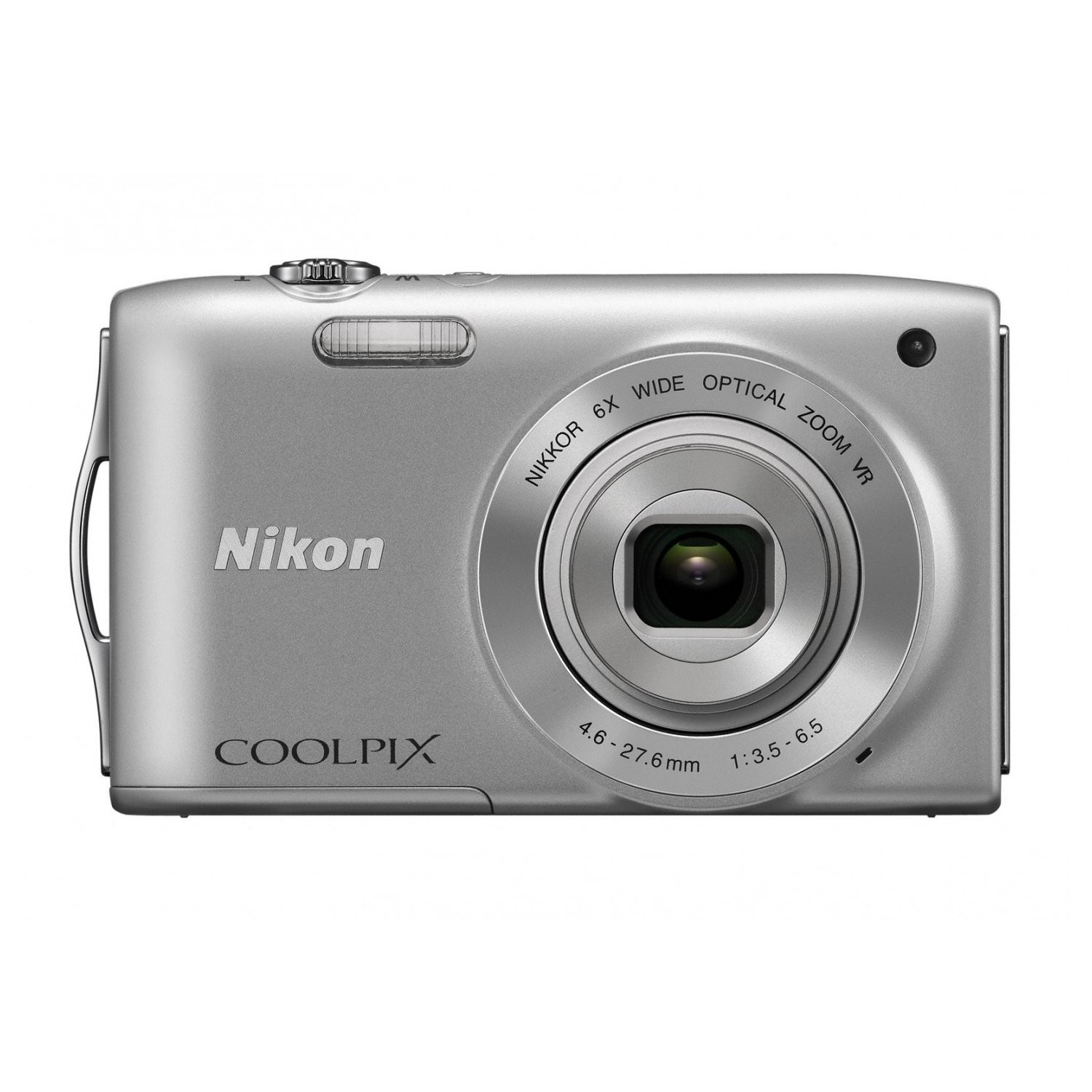 Nikon Coolpix S3300 (strieborný) – fotoaparát