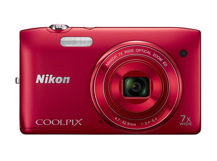 Nikon CoolPix S3400 (červený) – fotoaparát