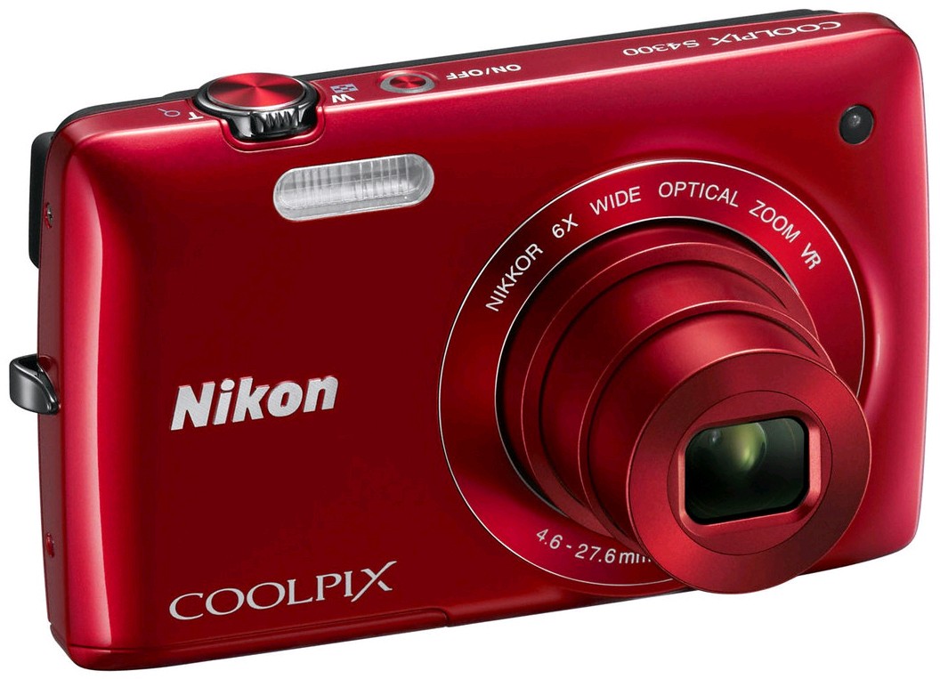 Nikon COOLPIX S4300 (červený) – fotoaparát