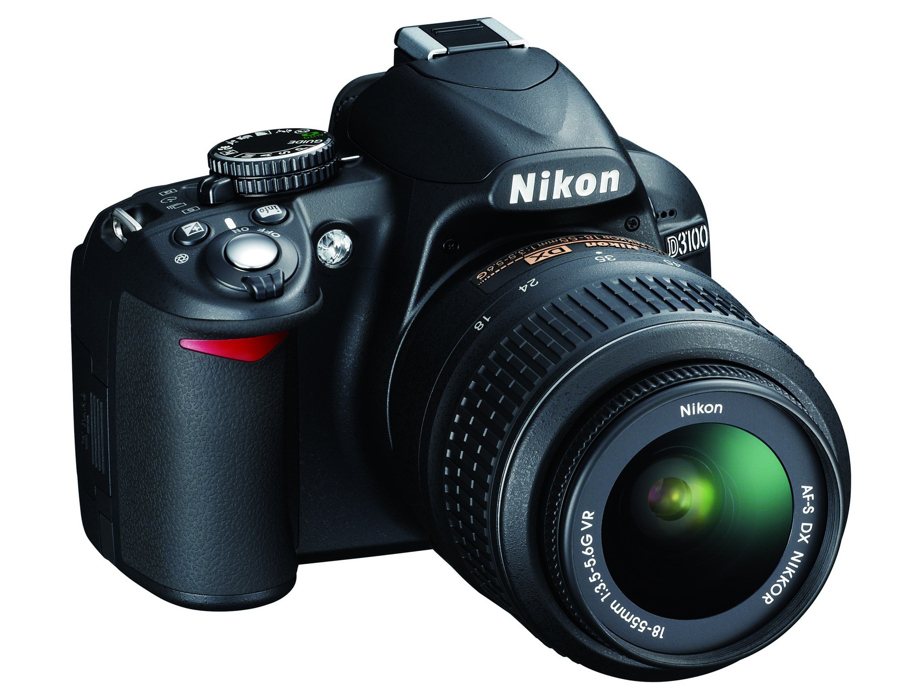 Nikon D3100 + objektiv 18-55 AF-S černá - zrcadlovka