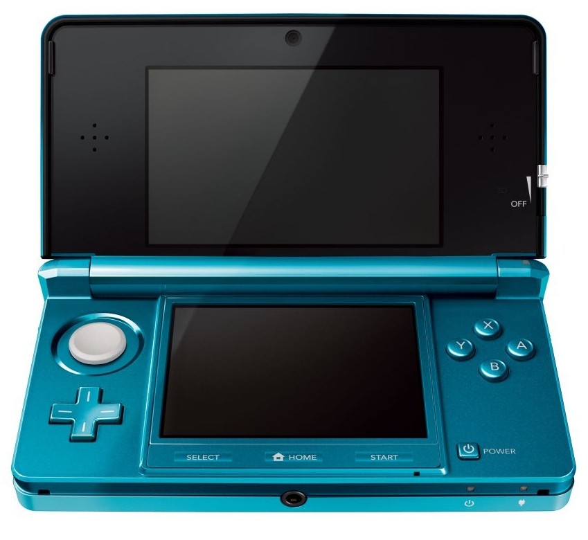 Nintendo 3DS Aqua (blå)