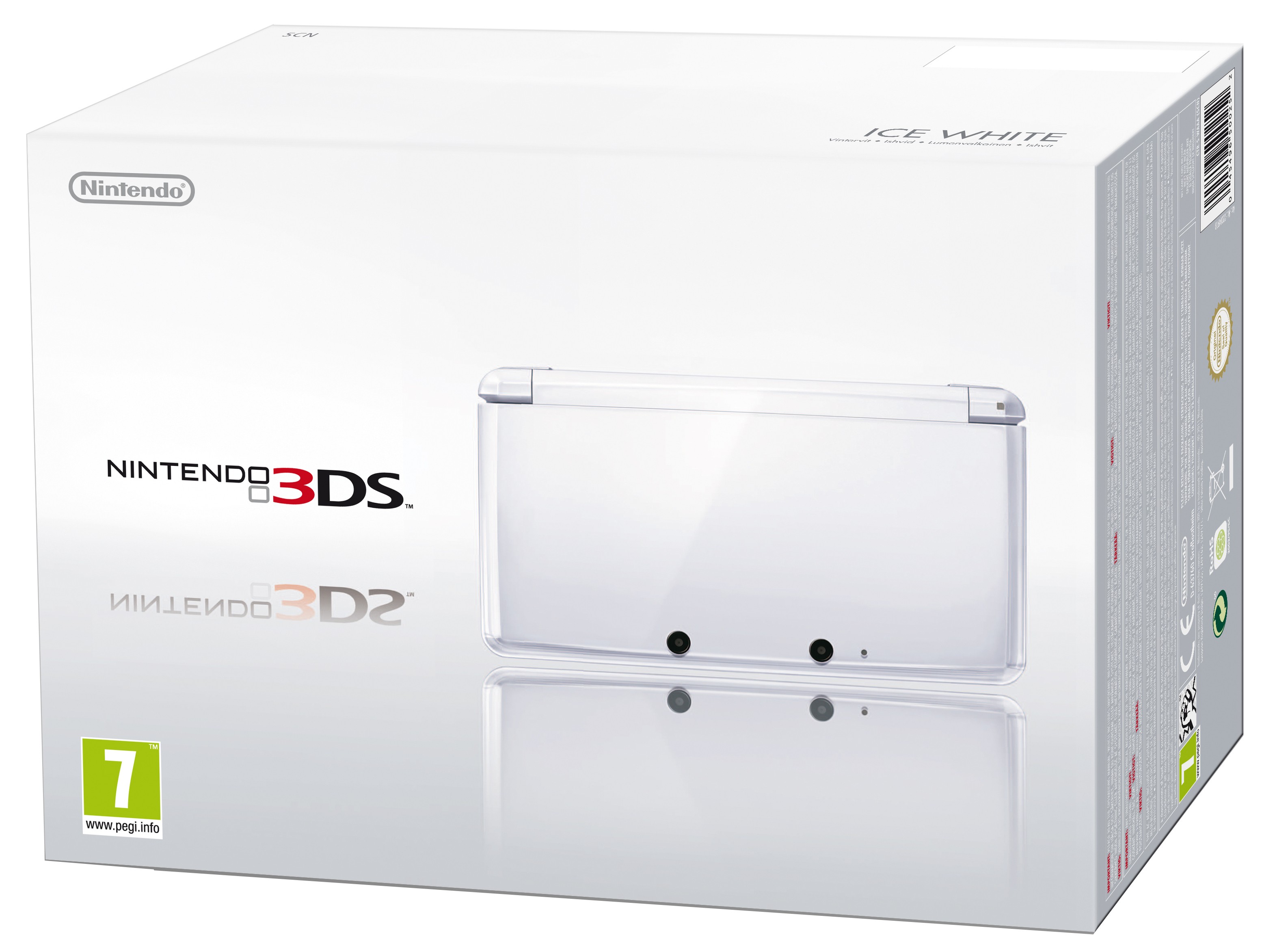 Nintendo 3DS (hvit)