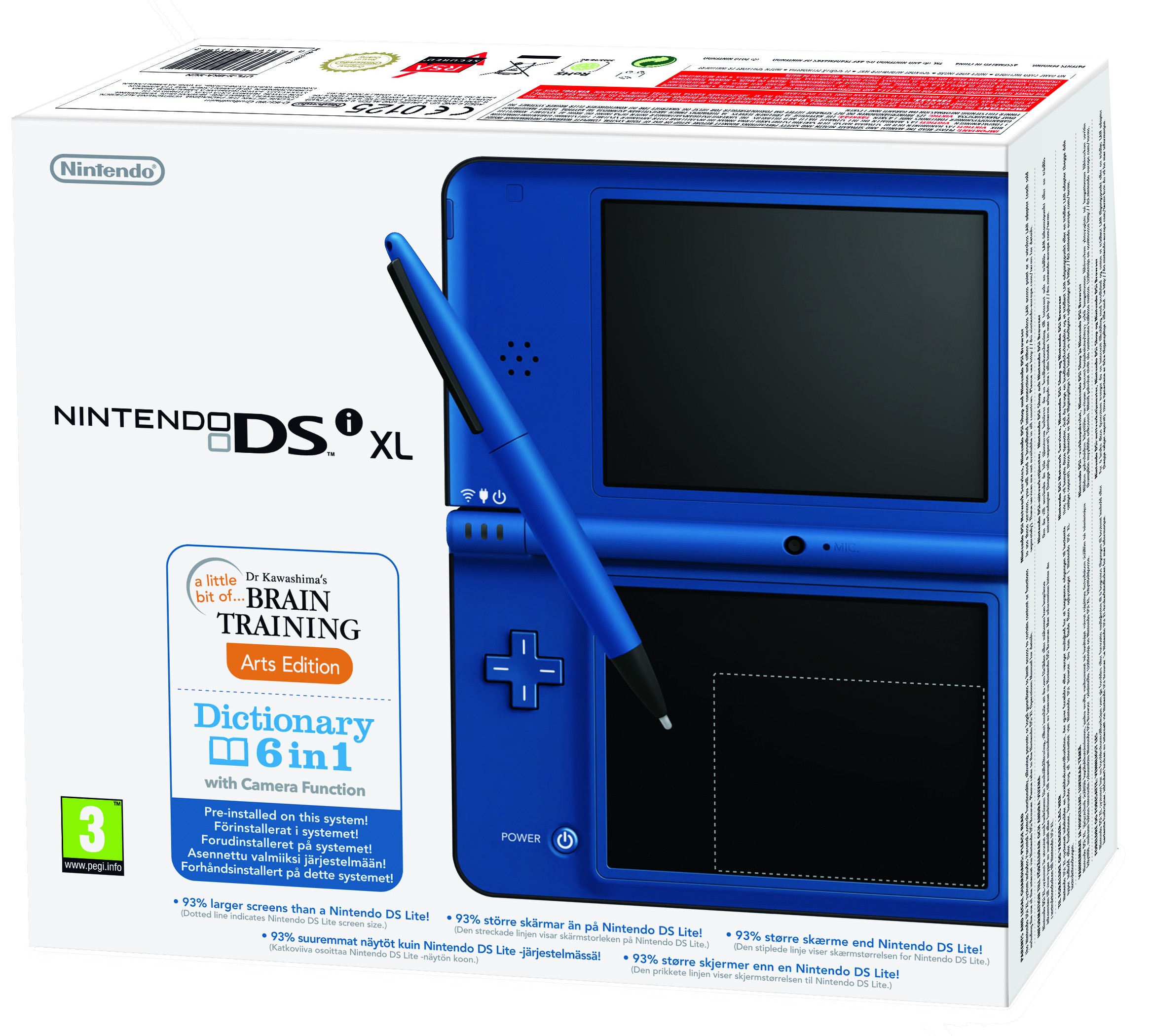 Nintendo DSi XL (blå)