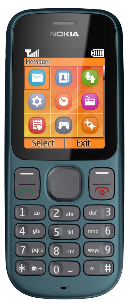 Nokia 100 šed&aacute; (grey) - mobil