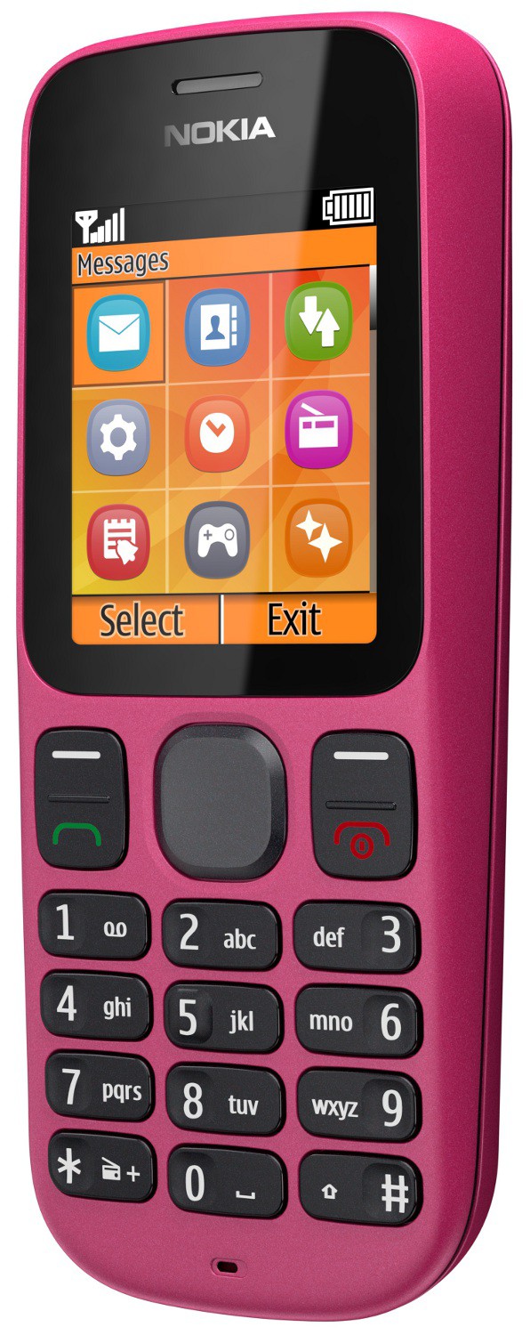 Nokia 100 růžová (pink) - mobil
