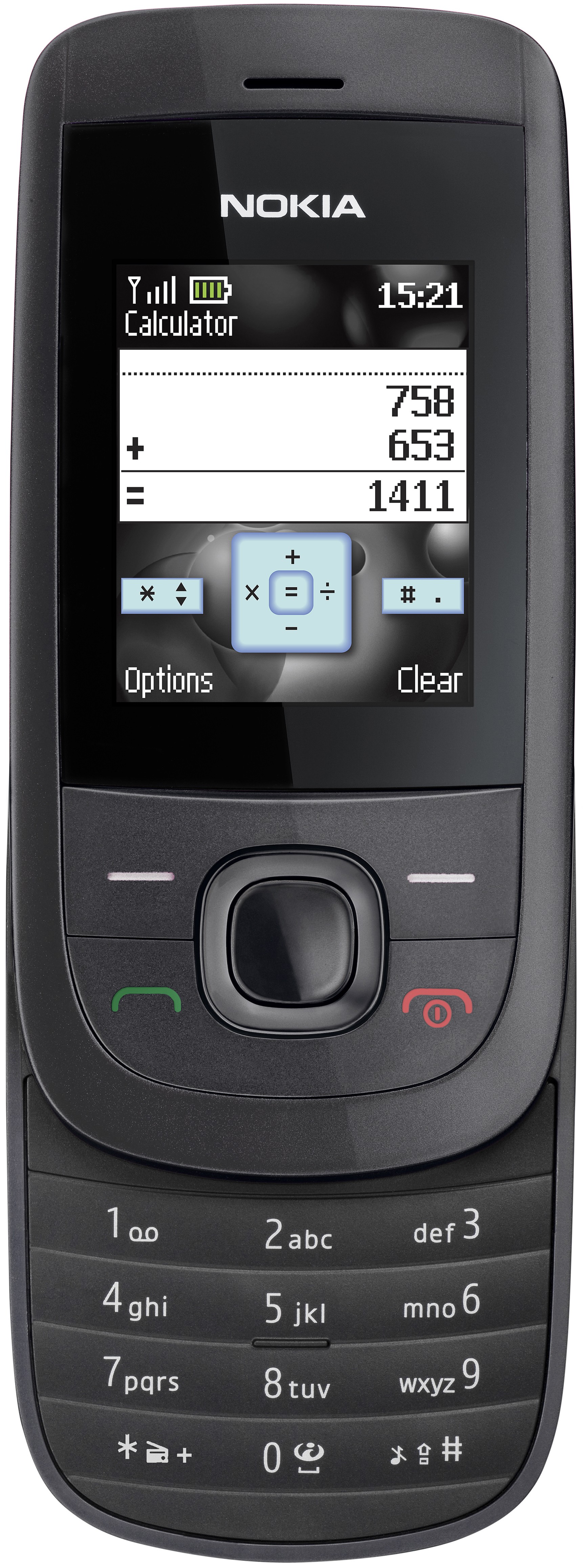 Nokia 2220 Slide Mobiltelefon (graphite)