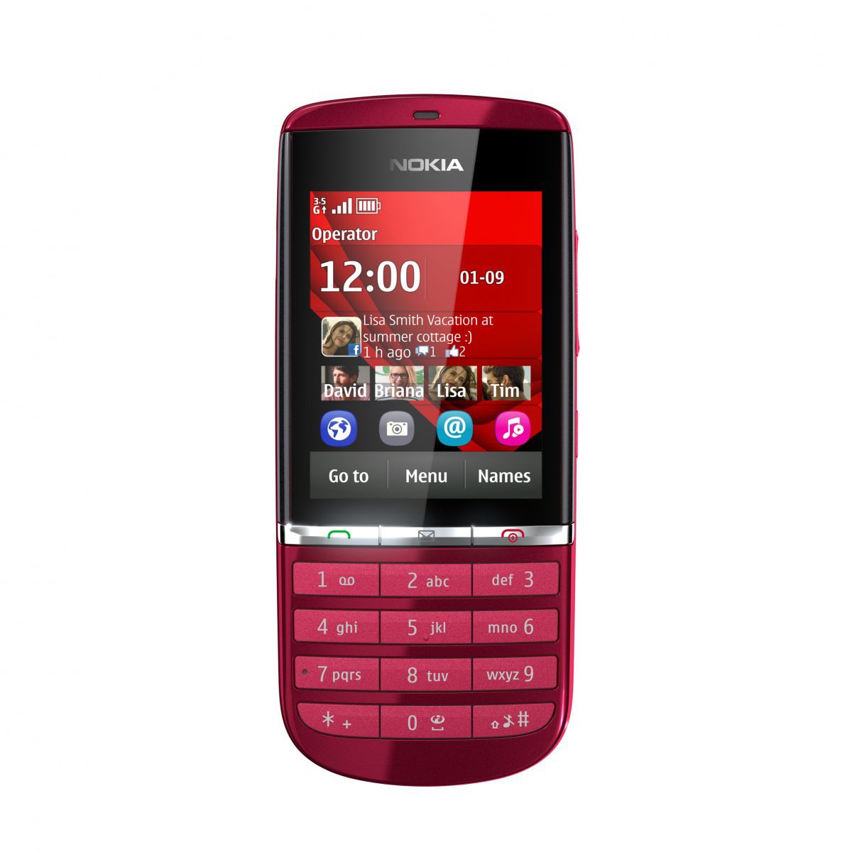 Nokia 300 red – mobil