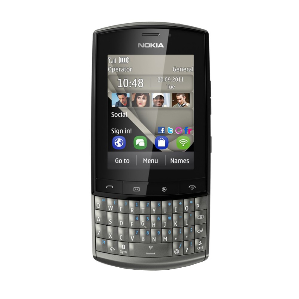 Nokia Asha 303 graphite - mobil
