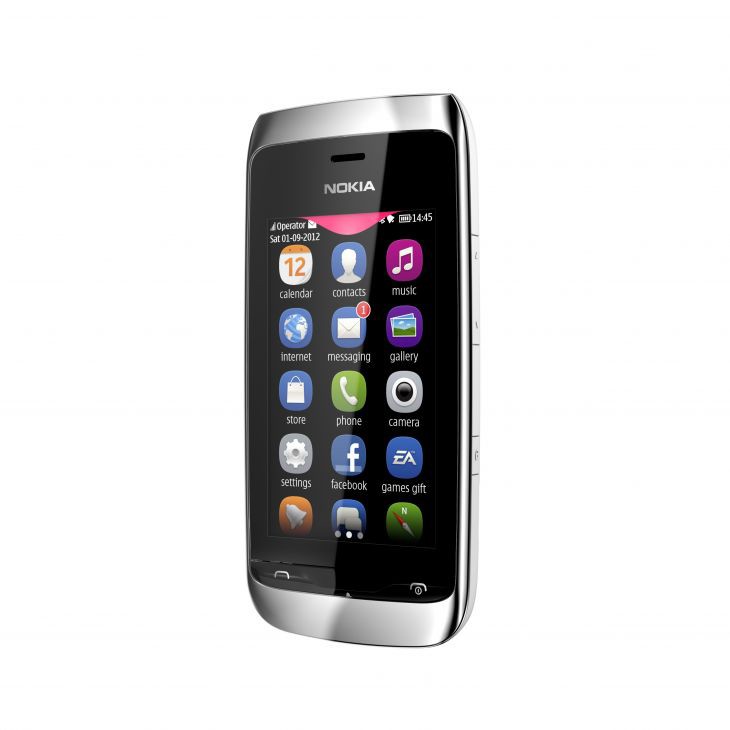 Nokia Asha 309 Dual (biela) – mobil