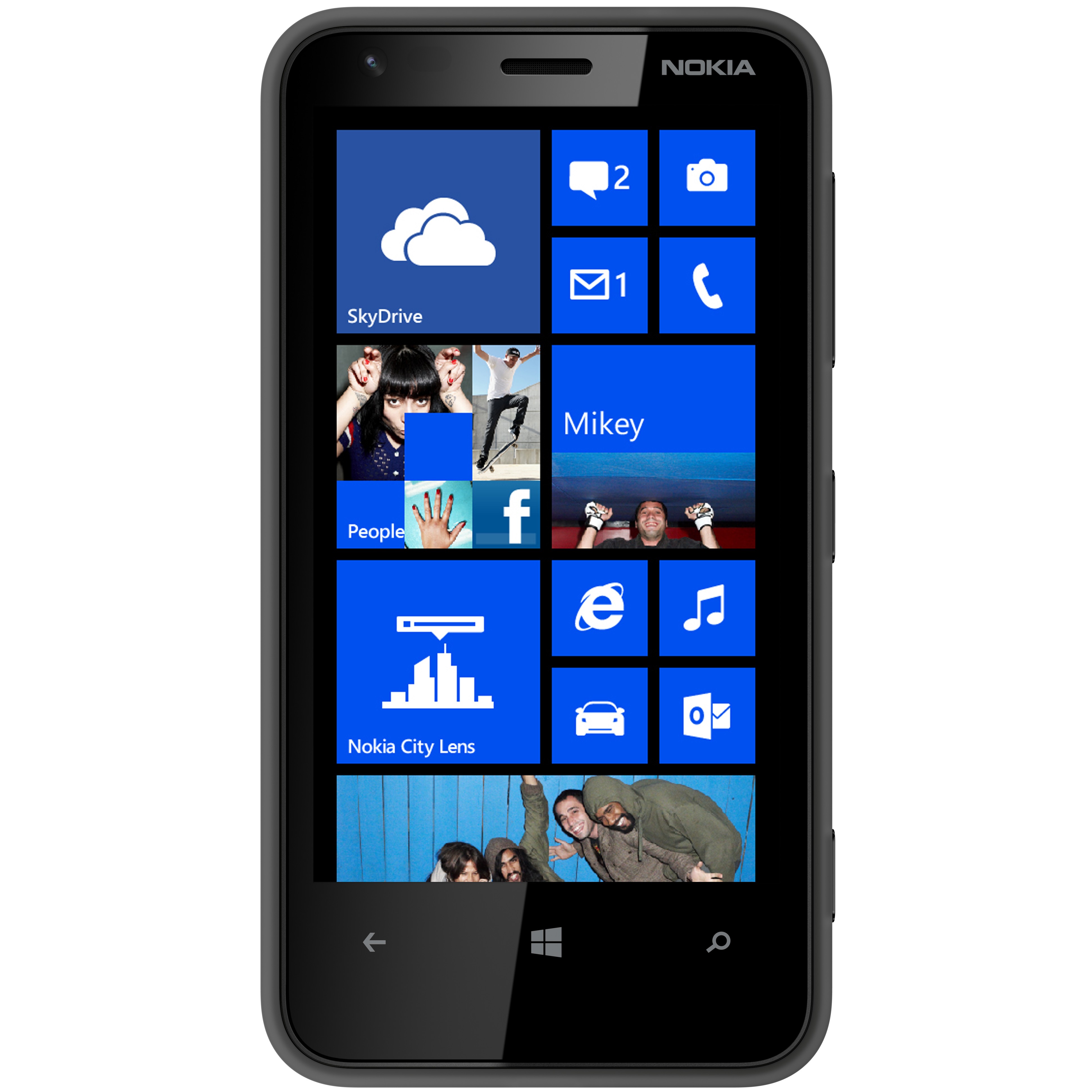 Nokia Lumia 620 smartphone (sort)