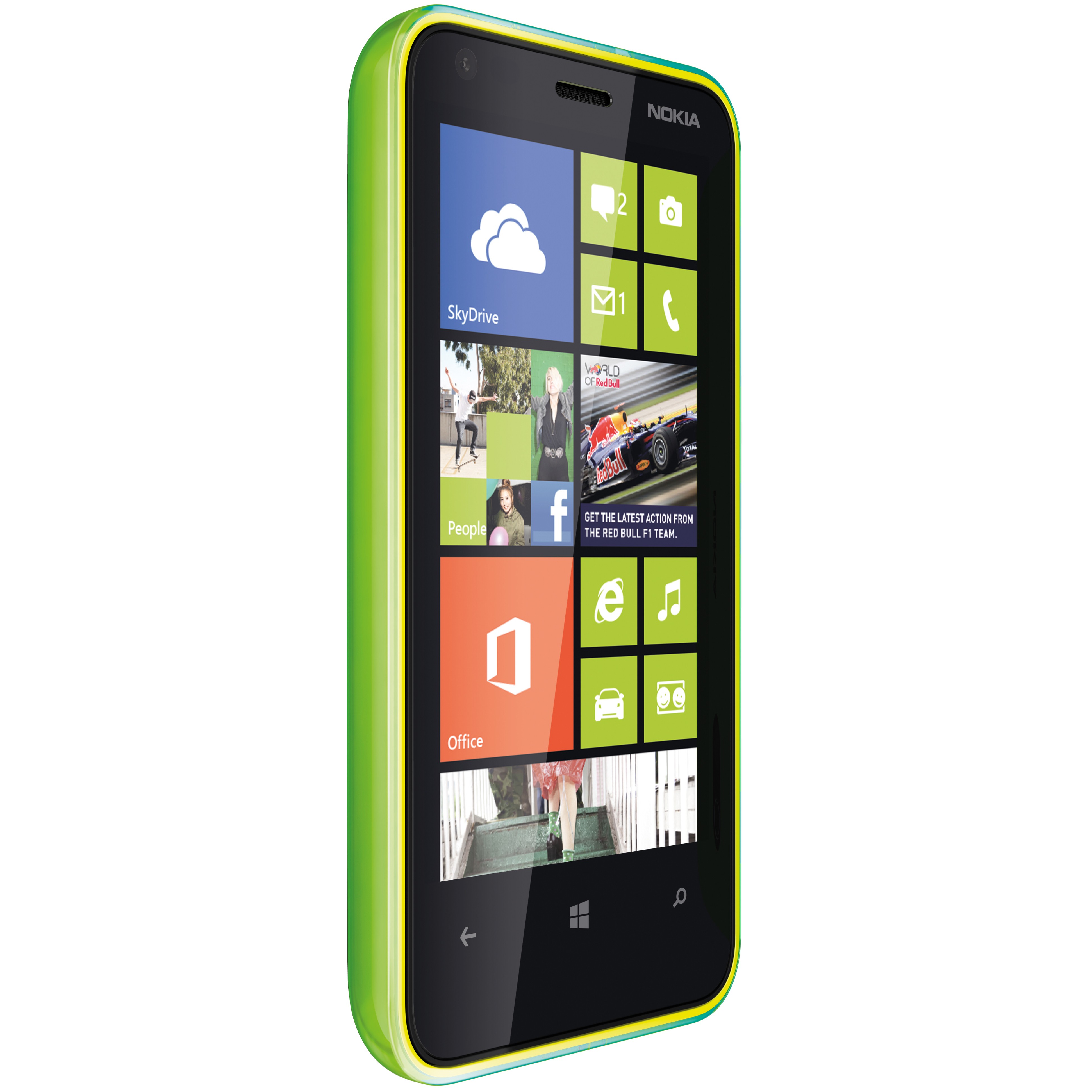 Nokia Lumia 620 smartphone (lime grøn)