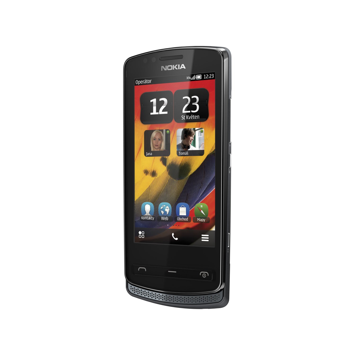 Nokia 700 šed&aacute; (grey) - mobil
