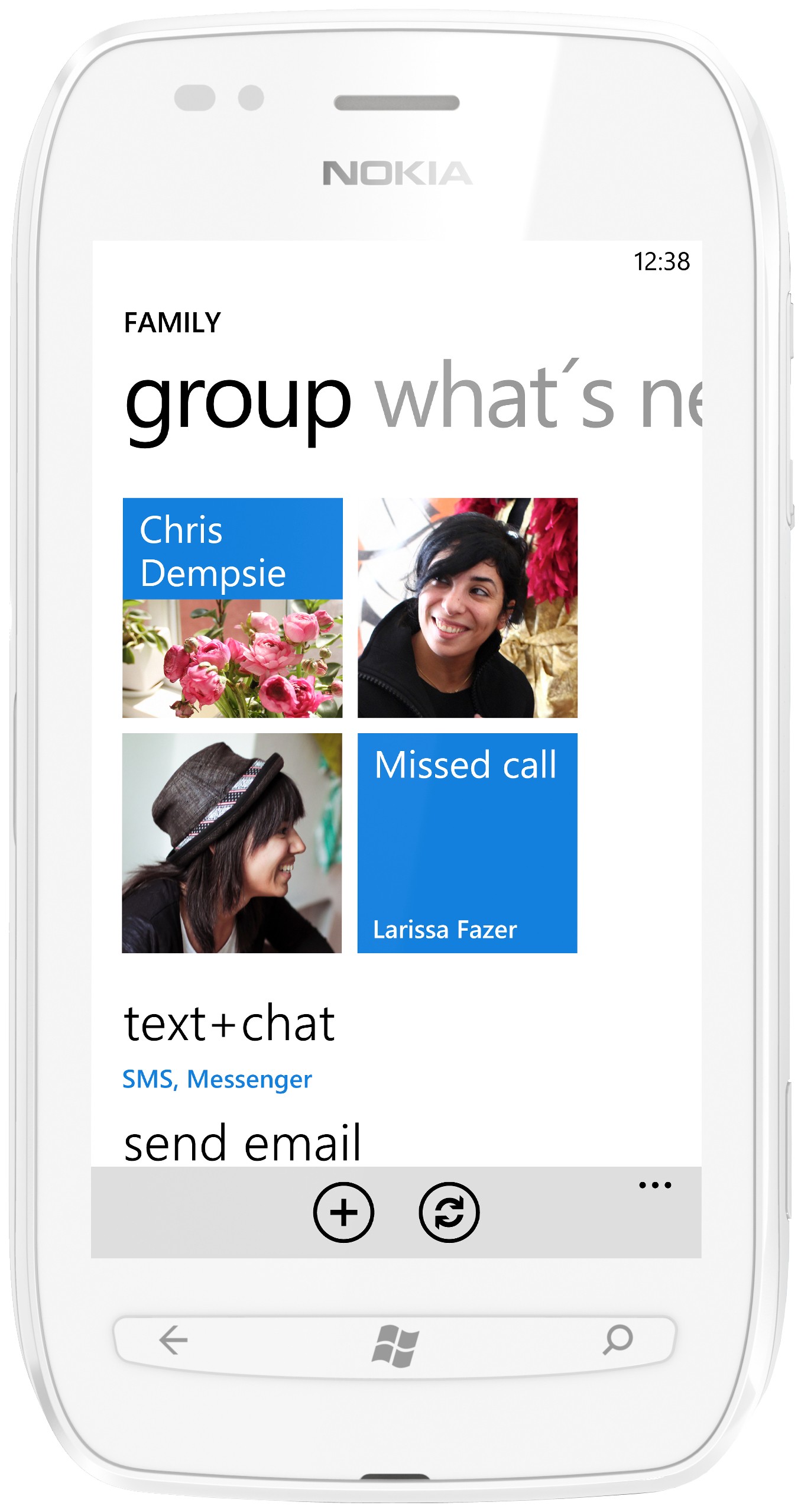 Nokia Lumia 710 Smartphone (vit)