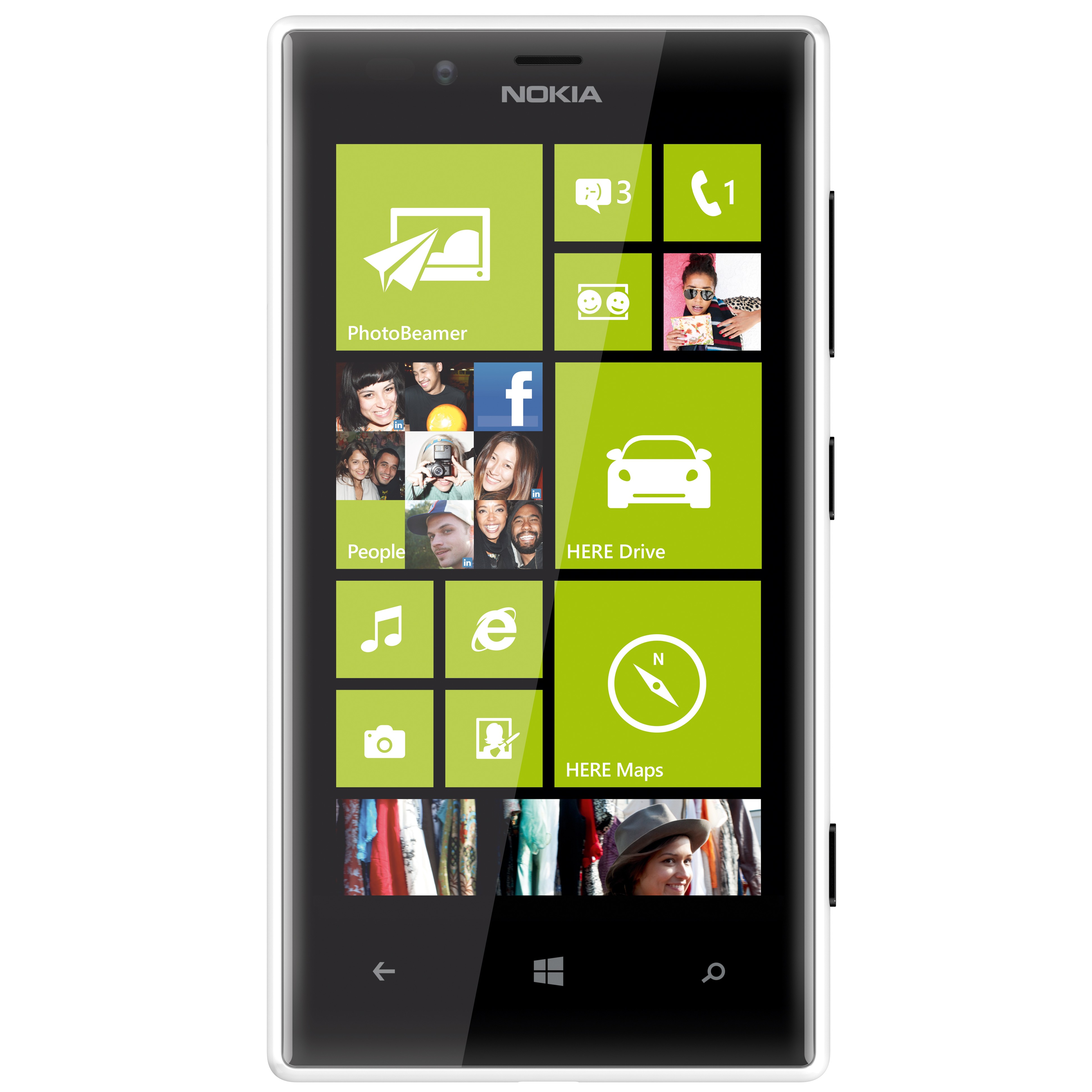 Nokia Lumia 720 smartphone (hvid)