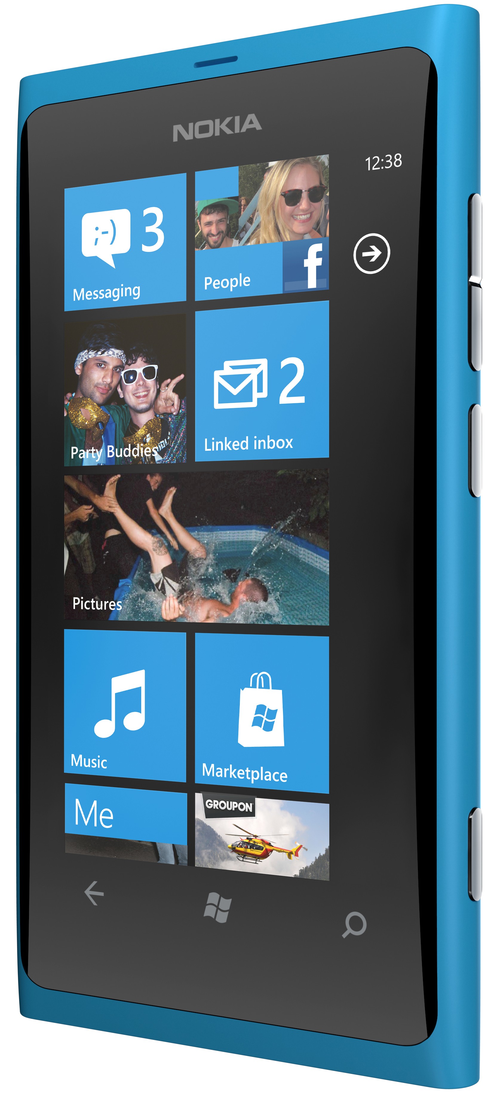 Nokia Lumia 800 Smartphone (bl&aring;)