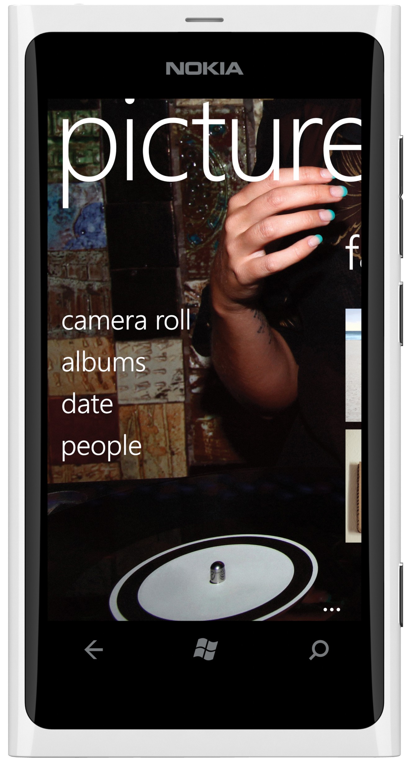 Nokia Lumia 800 Smartphone (vit)