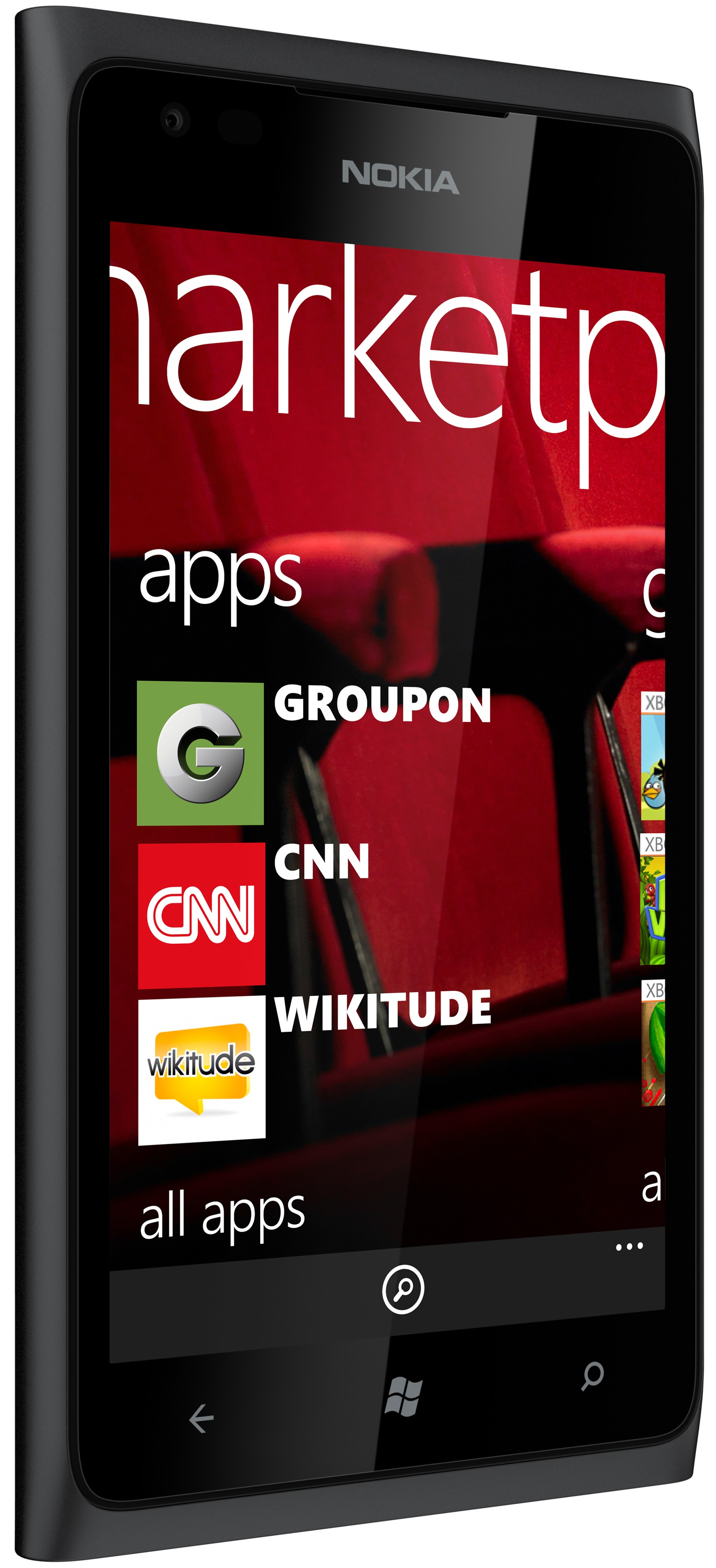 Nokia Lumia 900 Smartphone (svart)