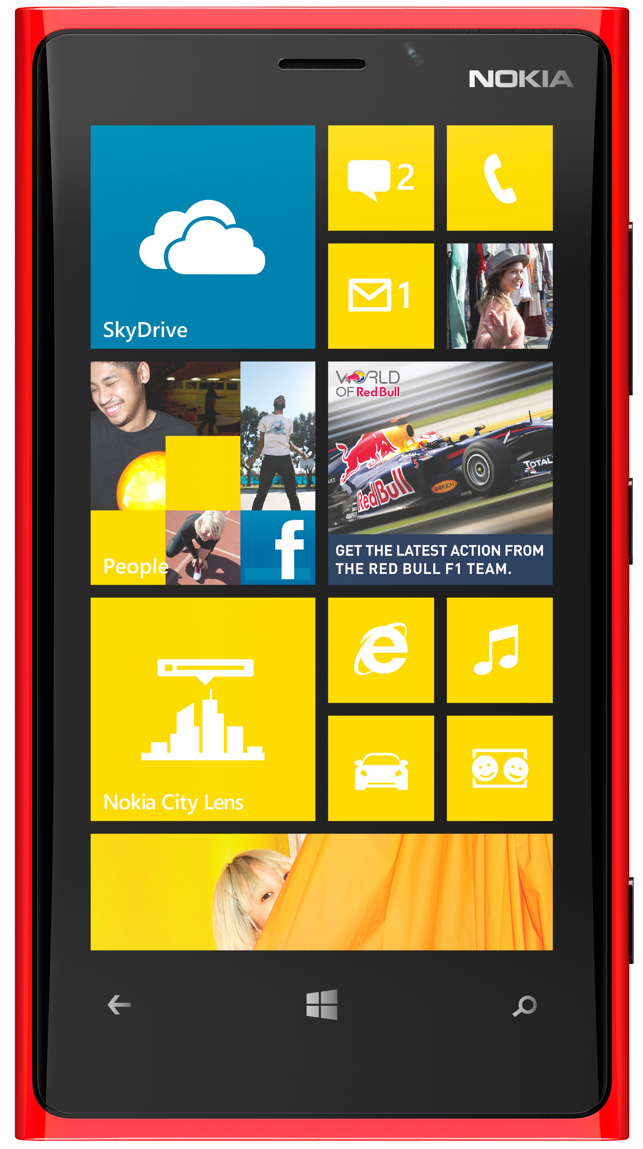 Nokia Lumia 920 Smartphone (röd)