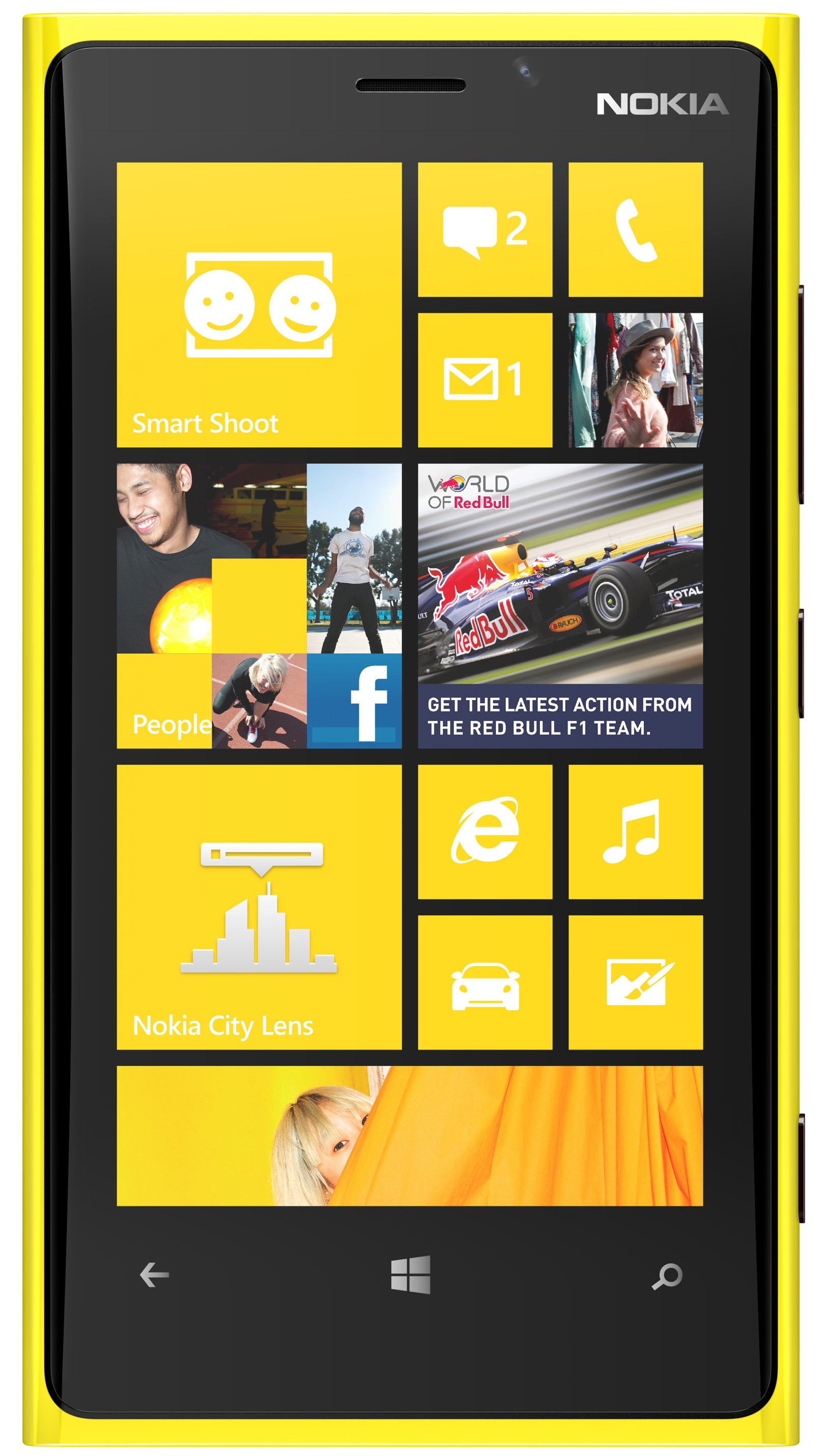 Nokia Lumia 920 Smartphone (gul)