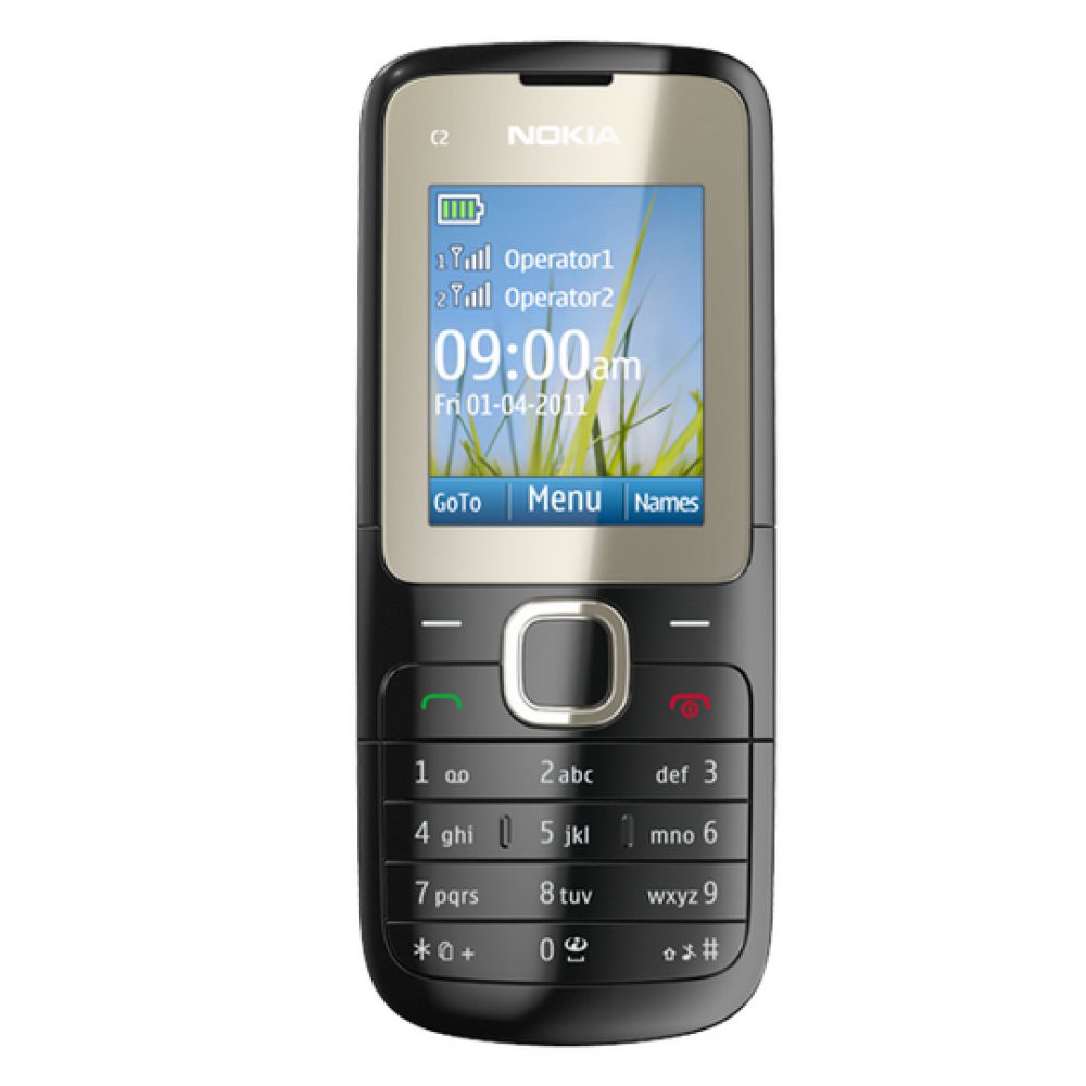 Nokia C2-00 čierna (black) - mobil