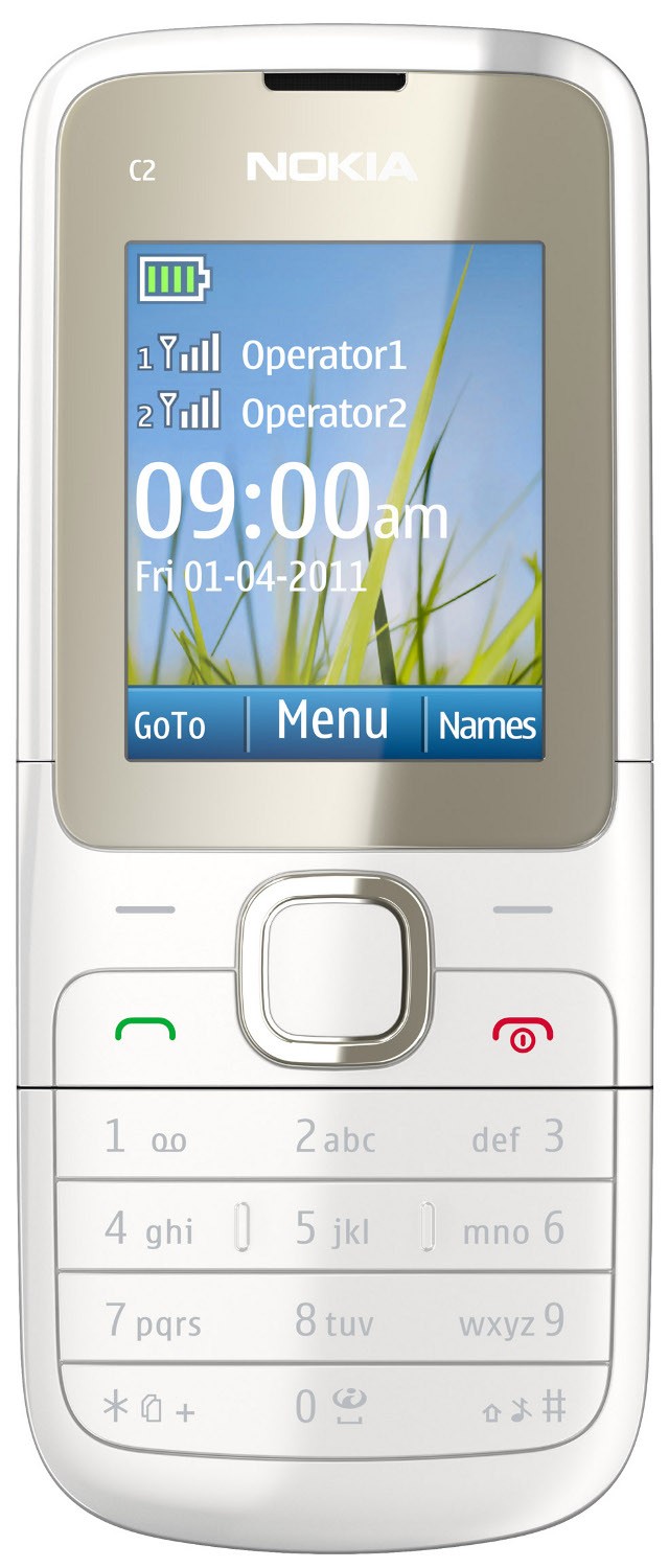 Nokia C2-00 biely (white) - mobil