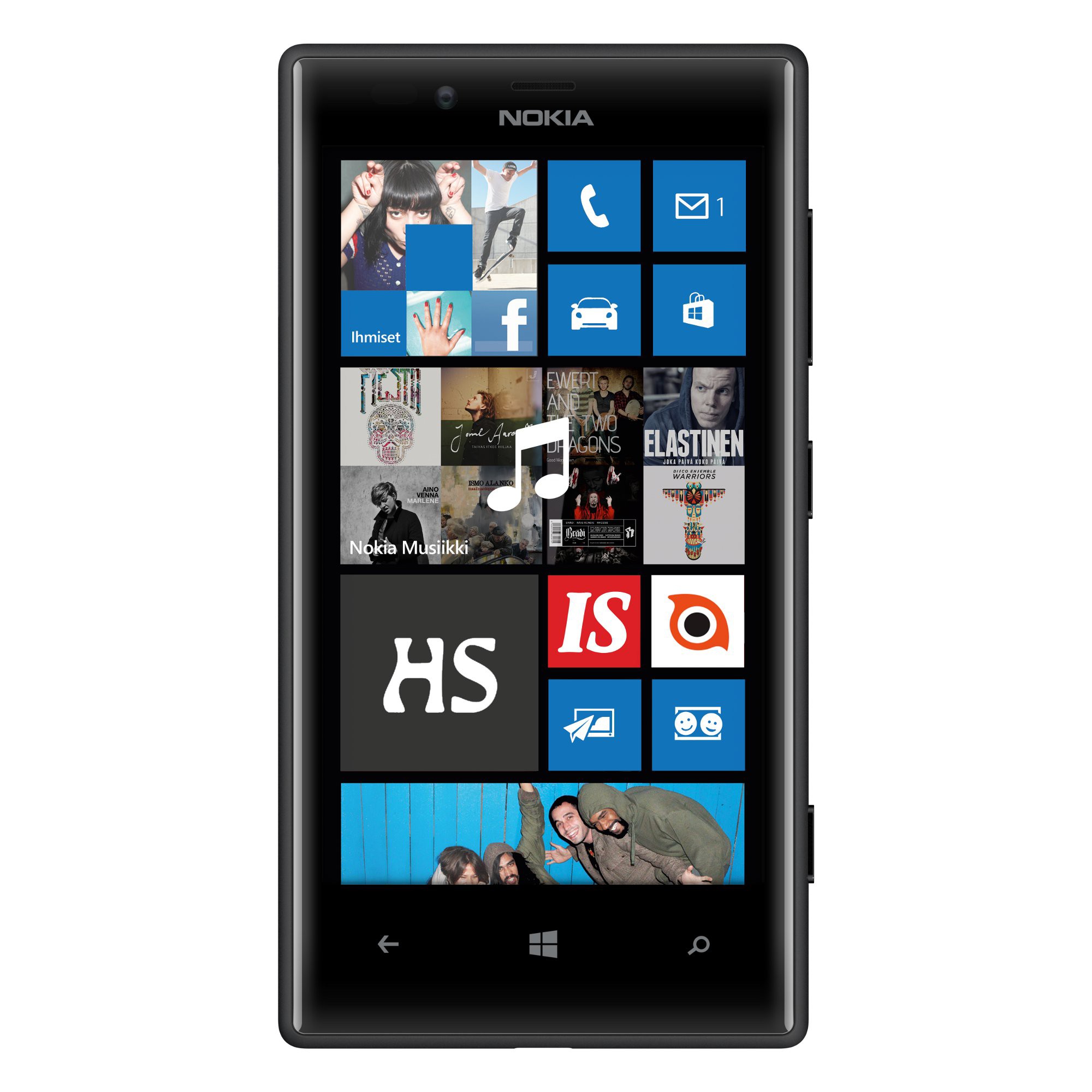 Nokia Lumia 720 (Musta)
