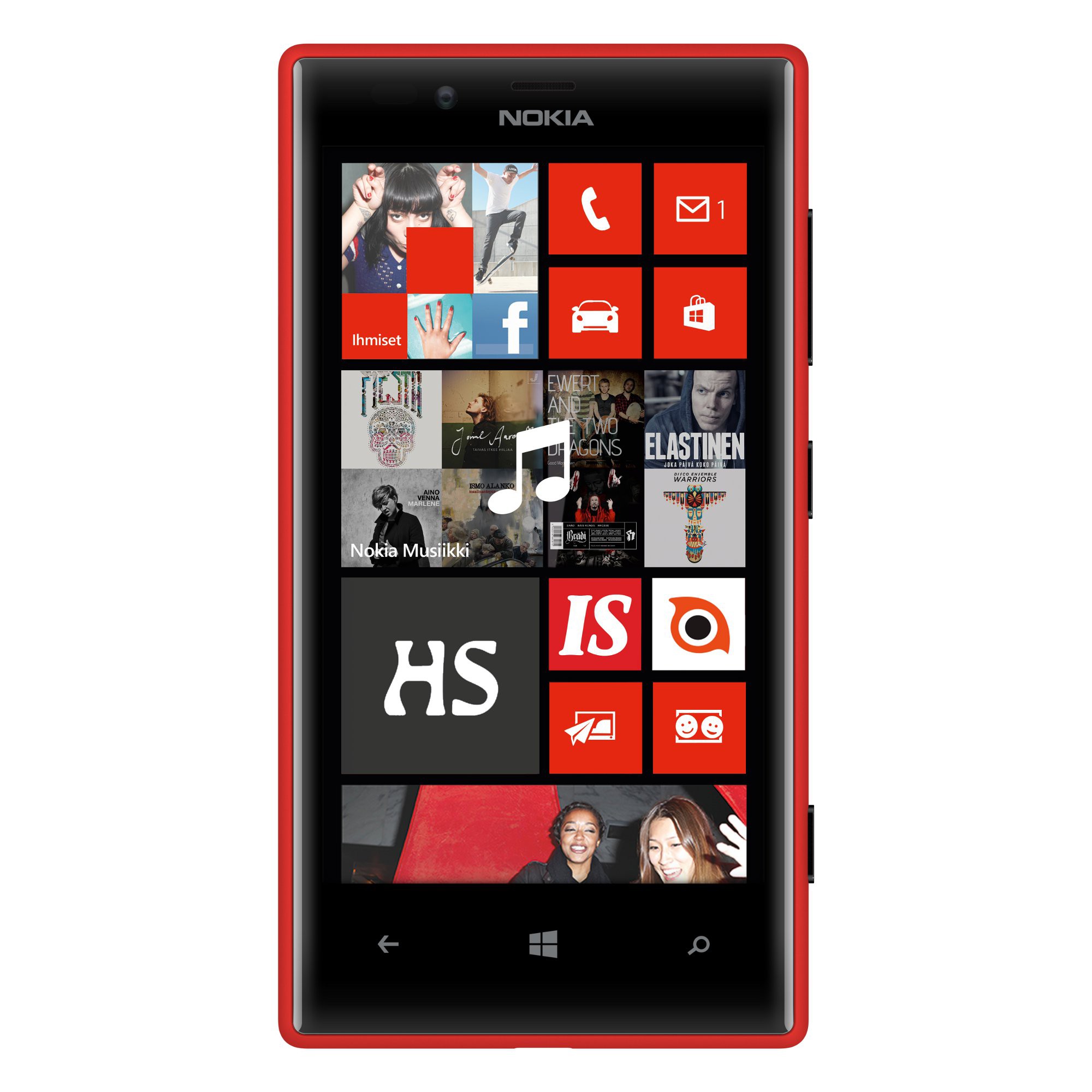 Nokia Lumia 720 (Punainen)