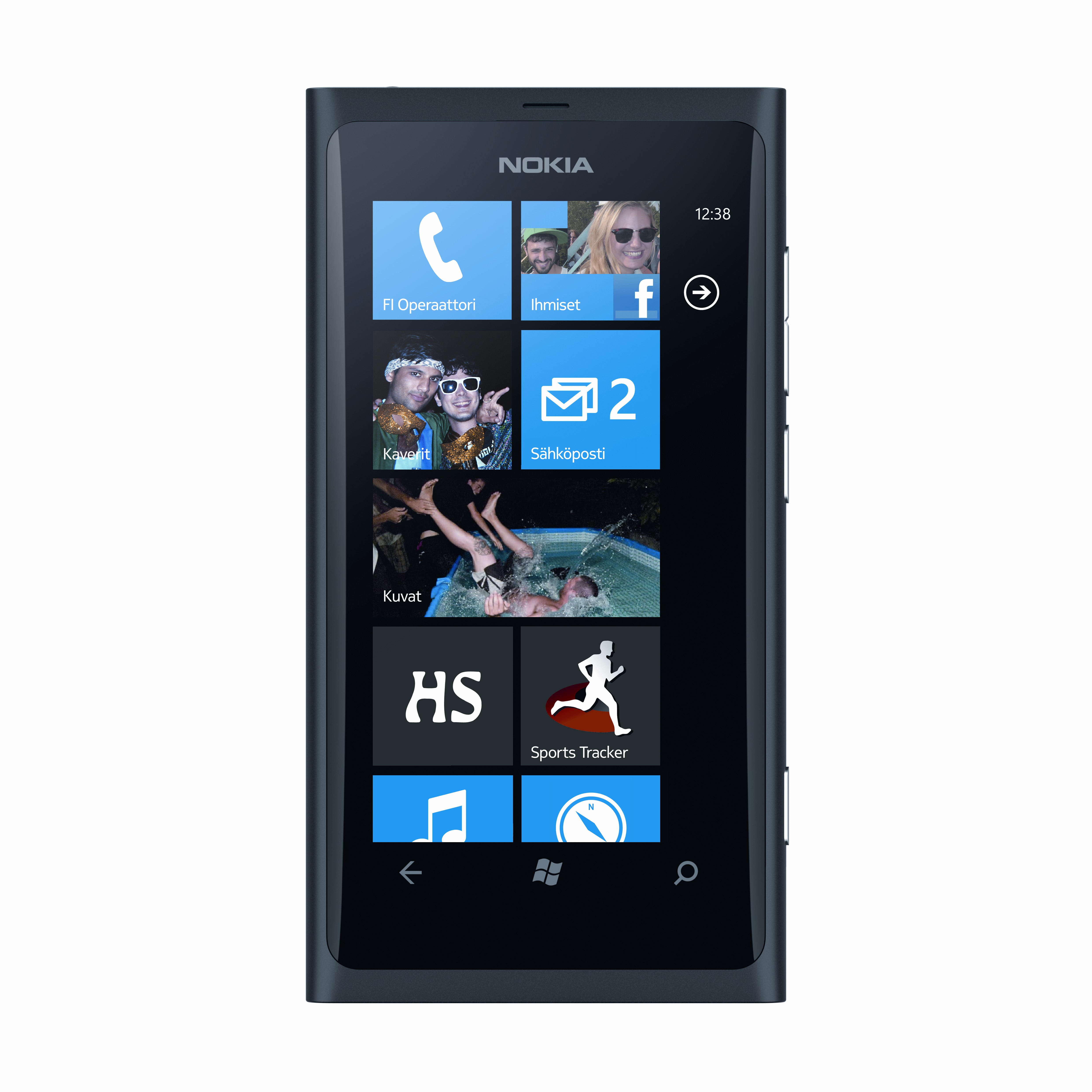 Nokia Lumia 800 (musta)